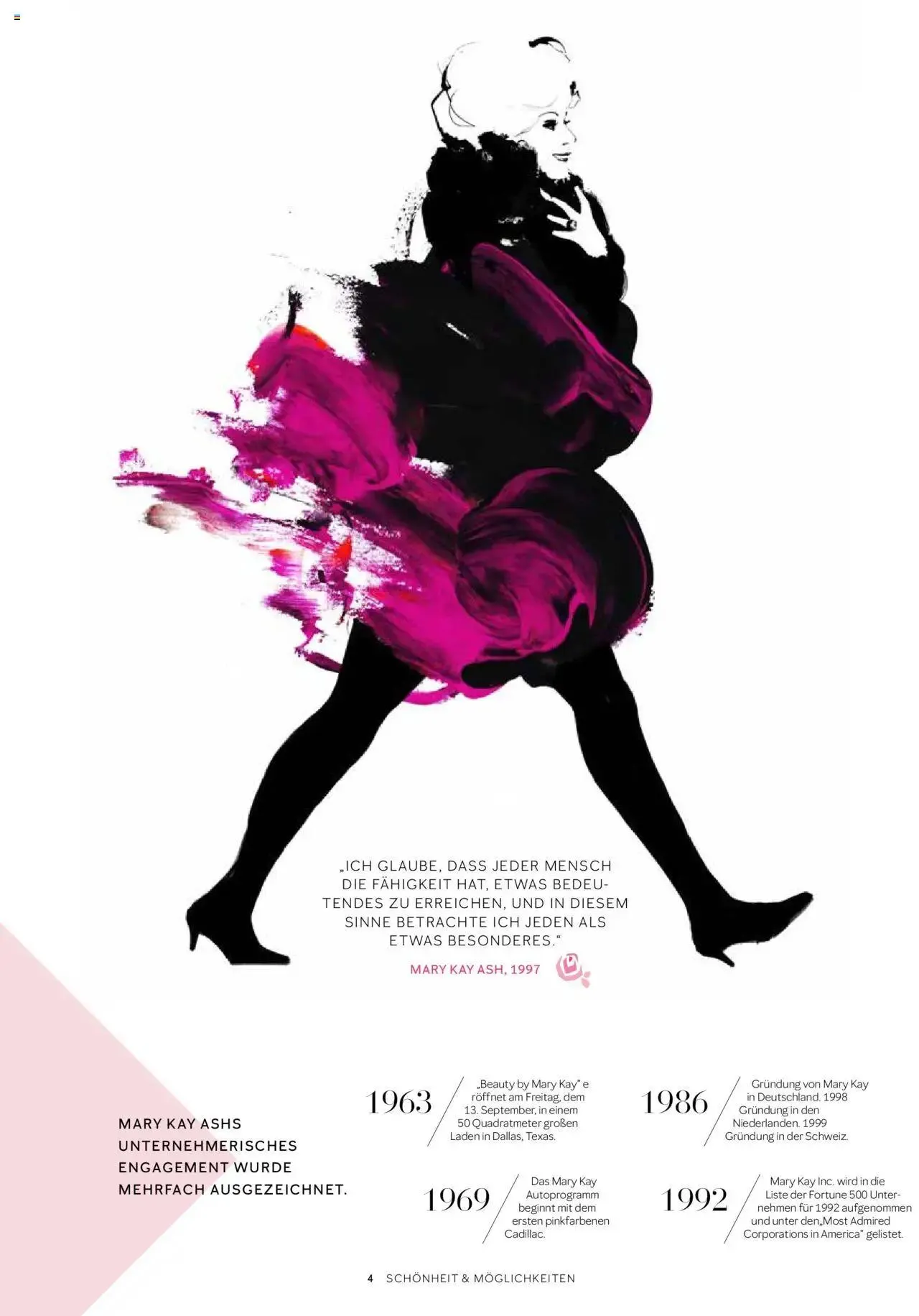 Mary Kay Aktionen Schönheit & Möglichkeiten von 18. Oktober bis 31. Dezember 2024 - Prospekt seite 4