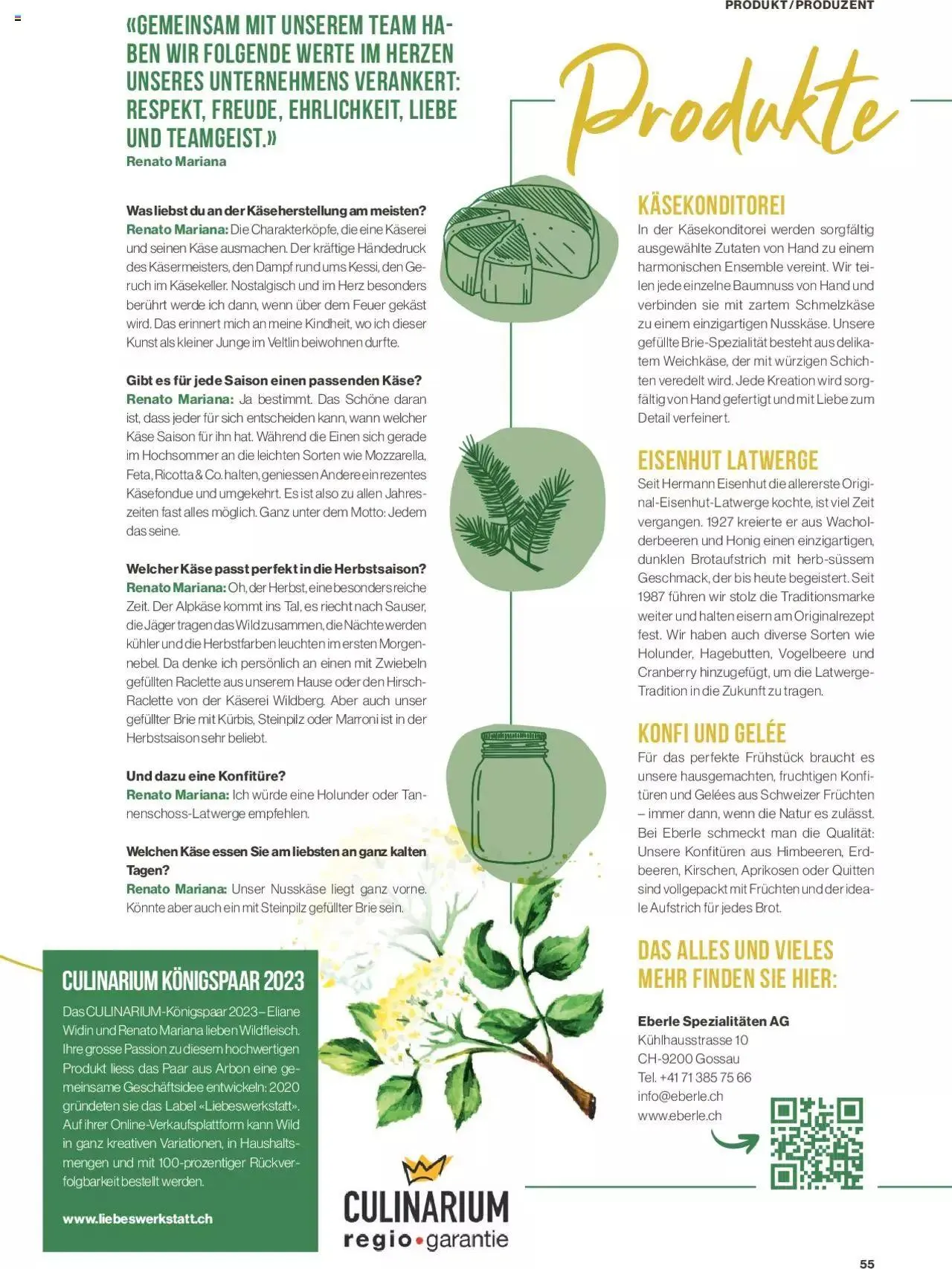 SPAR Kundenmagazin von 22. September bis 31. Dezember 2023 - Prospekt seite  55