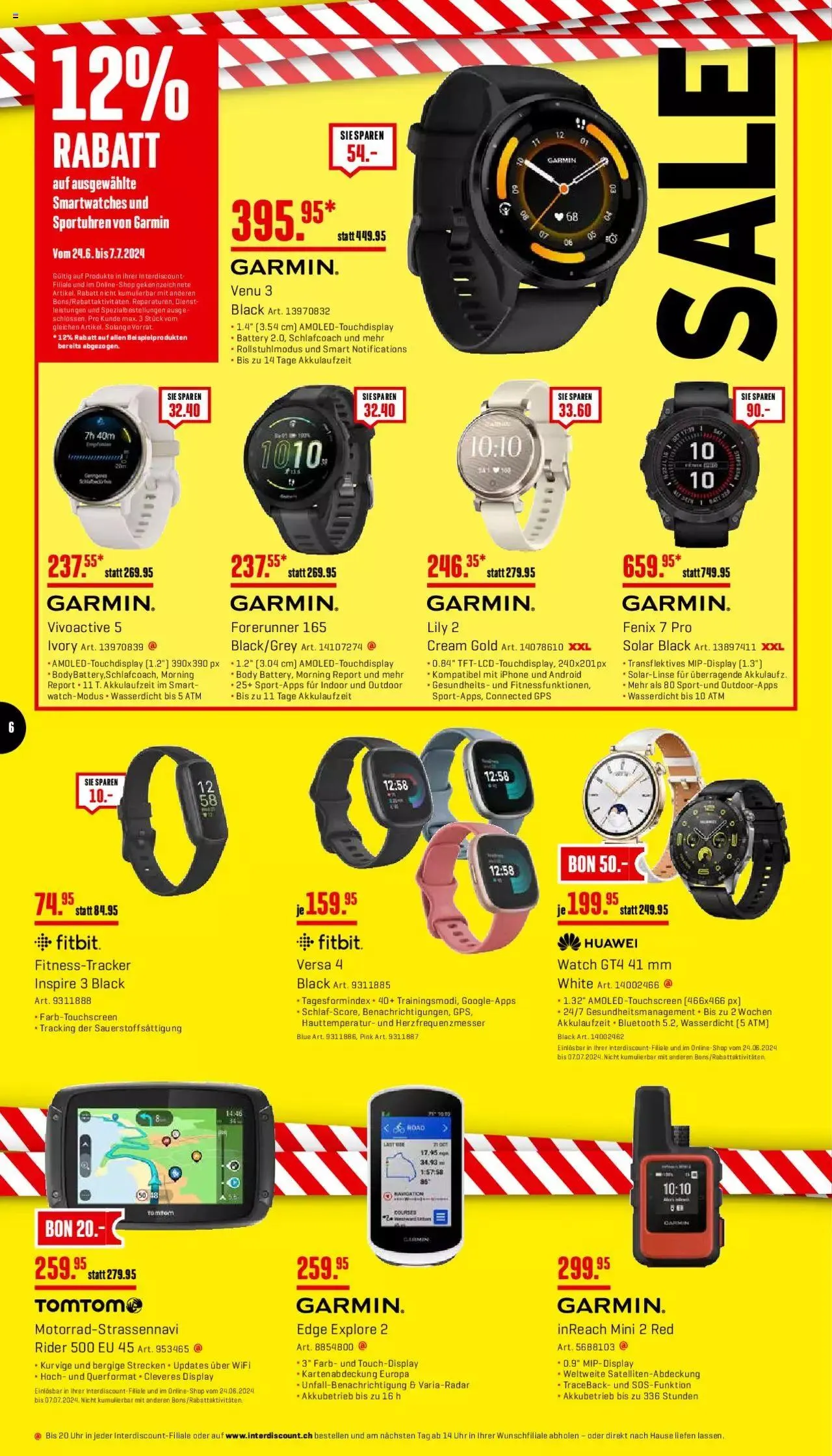 Interdiscount Aktionen von 24. Juni bis 7. Juli 2024 - Prospekt seite 6