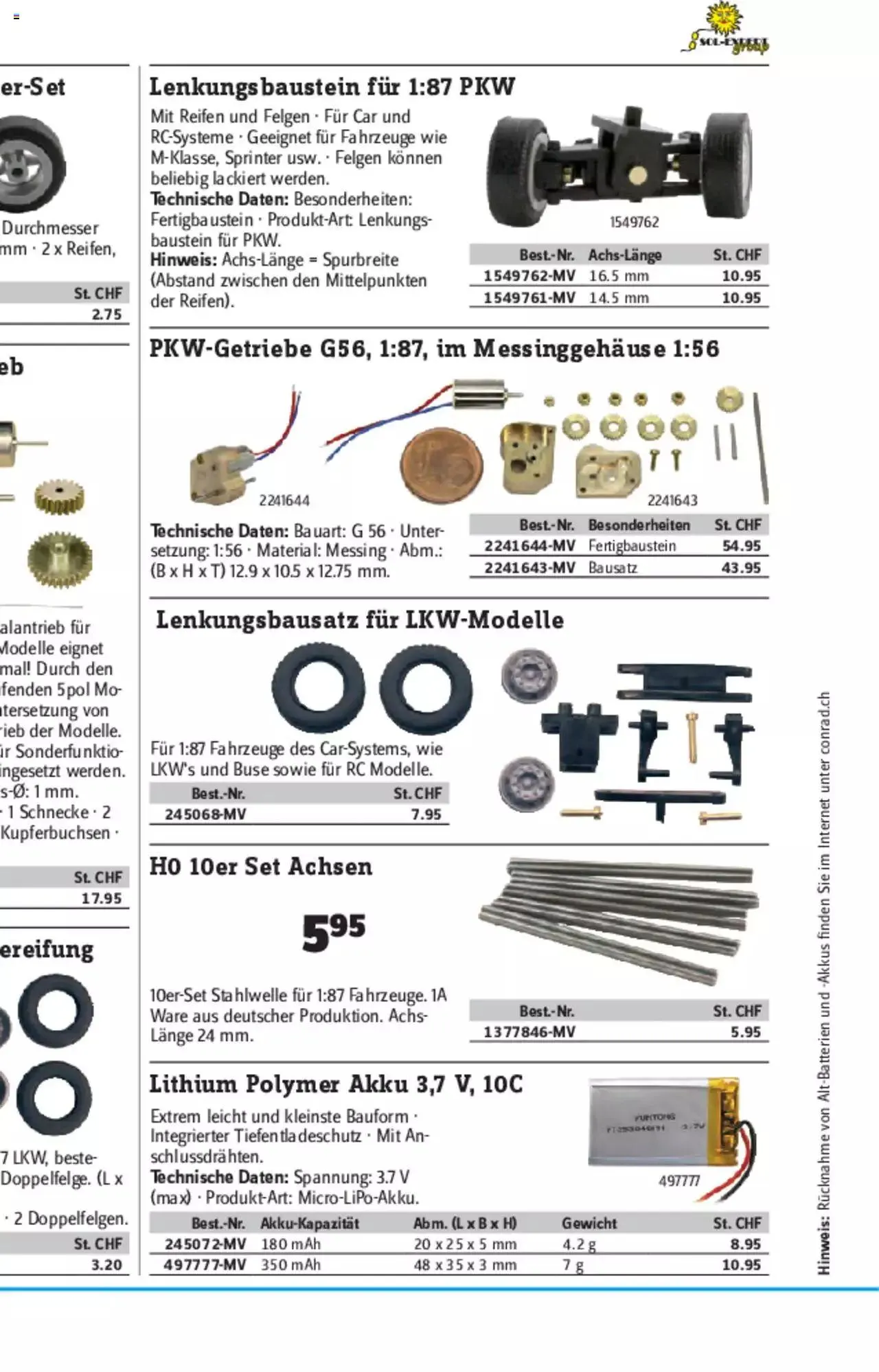 Conrad - Modellbahn Katalog 2022/23 von 5. September bis 31. Dezember 2023 - Prospekt seite  348