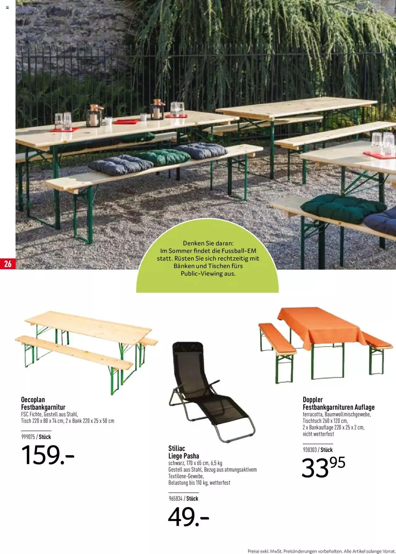 Prodega Outdoor Katalog 2024 von 26. Februar bis 26. Februar 2025 - Prospekt seite 26