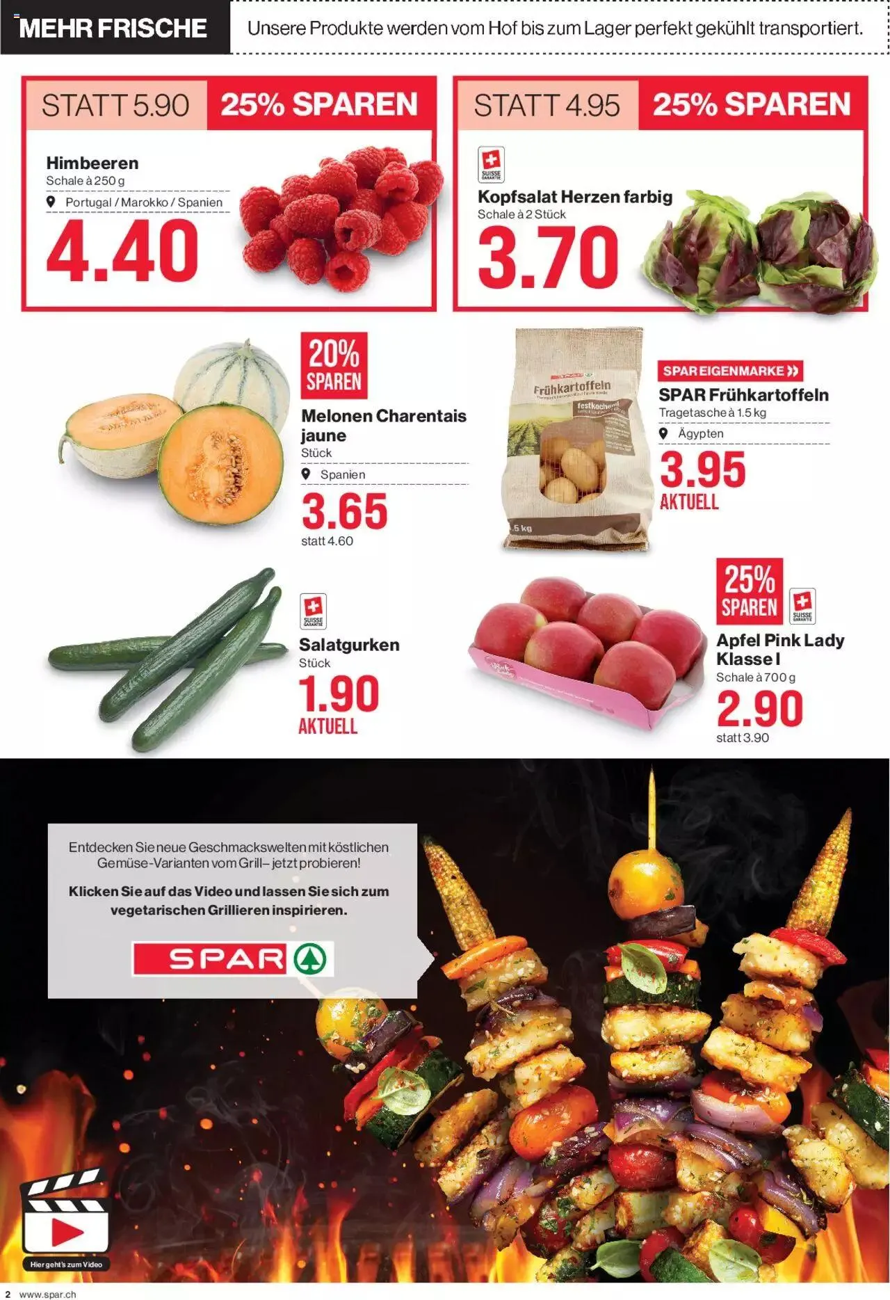 SPAR Aktionen von 23. Mai bis 29. Mai 2024 - Prospekt seite  2