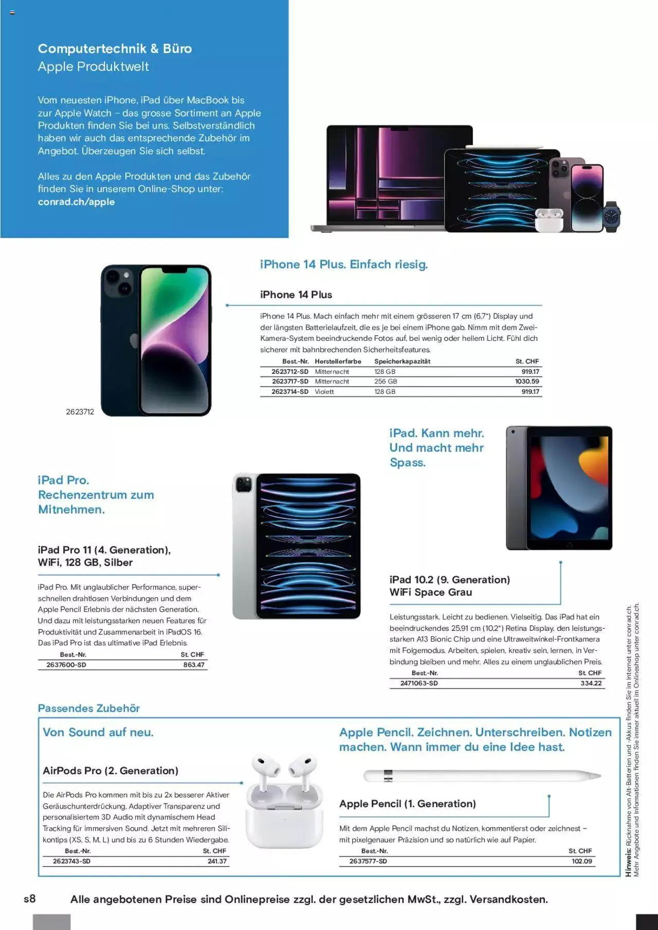 Conrad Innovation-News von 18. Juli bis 31. Dezember 2023 - Prospekt seite  32