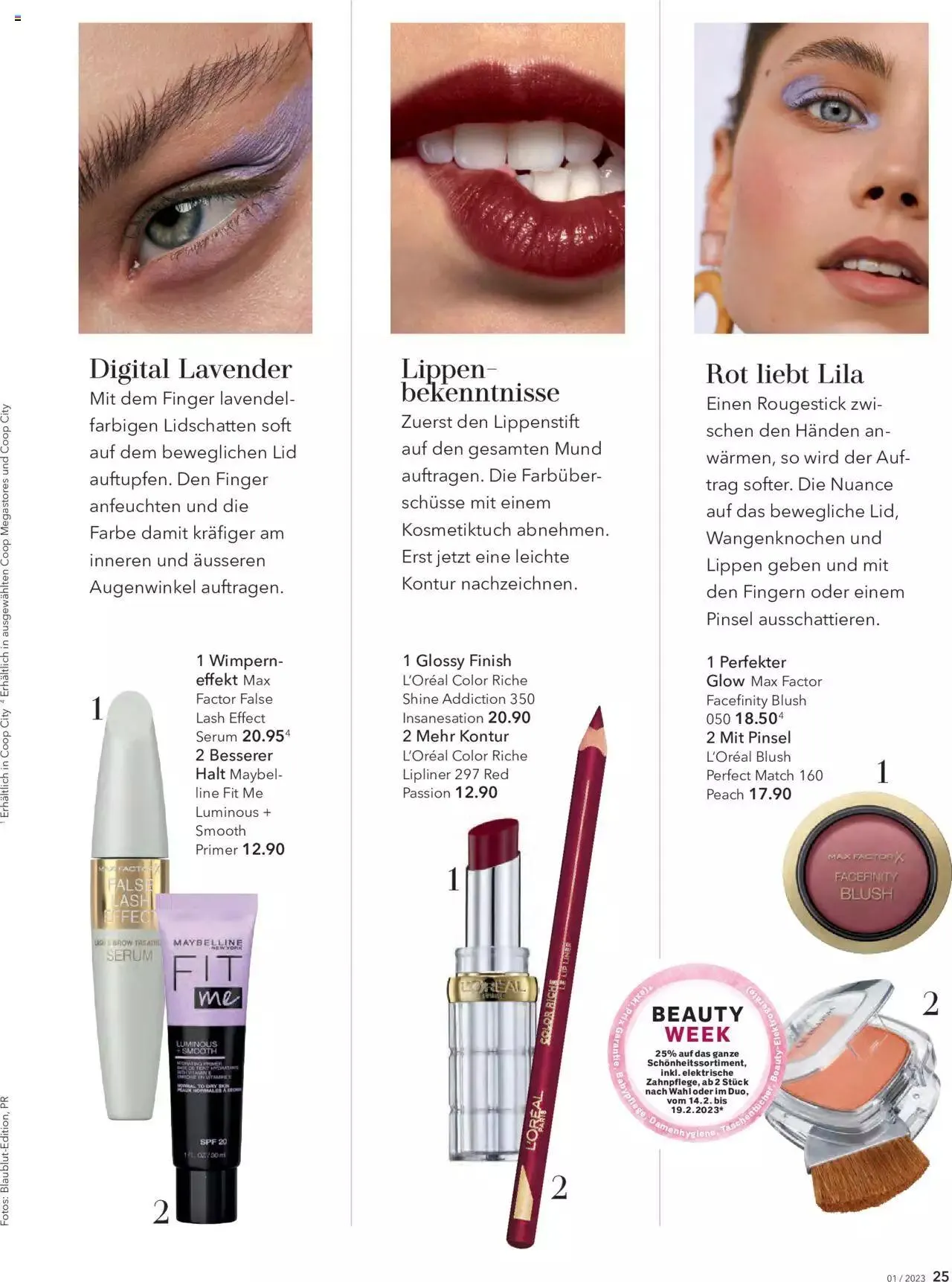 Coop -Beauty & Life von 16. Februar bis 31. Dezember 2023 - Prospekt seite 25