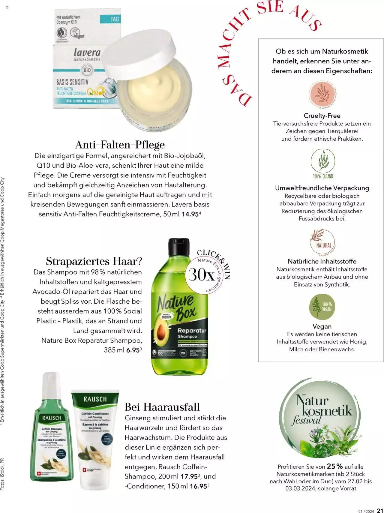 Coop Aktionen Beauty & Life von 27. Februar bis 31. Dezember 2024 - Prospekt seite  21
