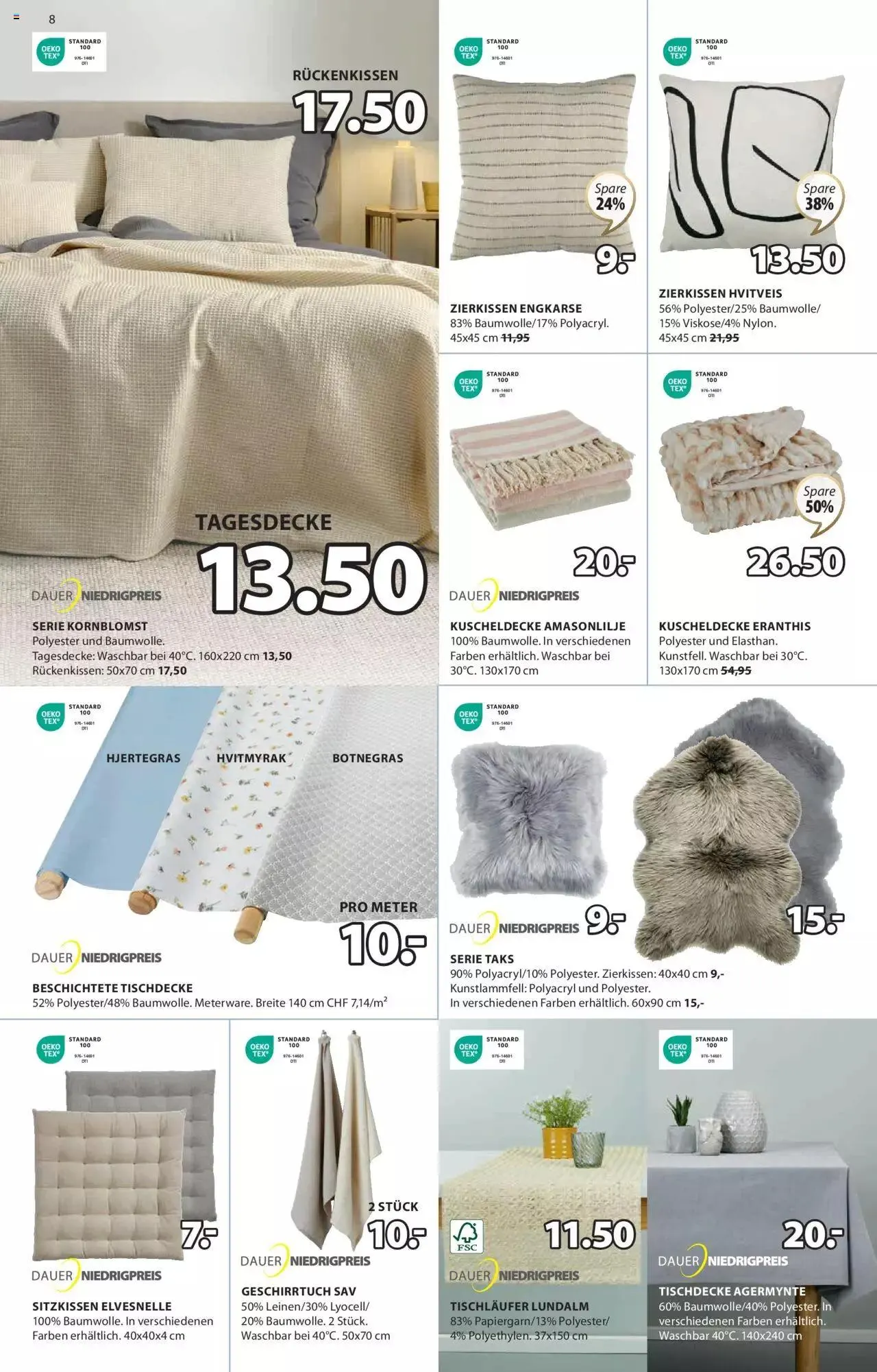 JYSK Aktionen von 7. Mai bis 13. Mai 2024 - Prospekt seite  9