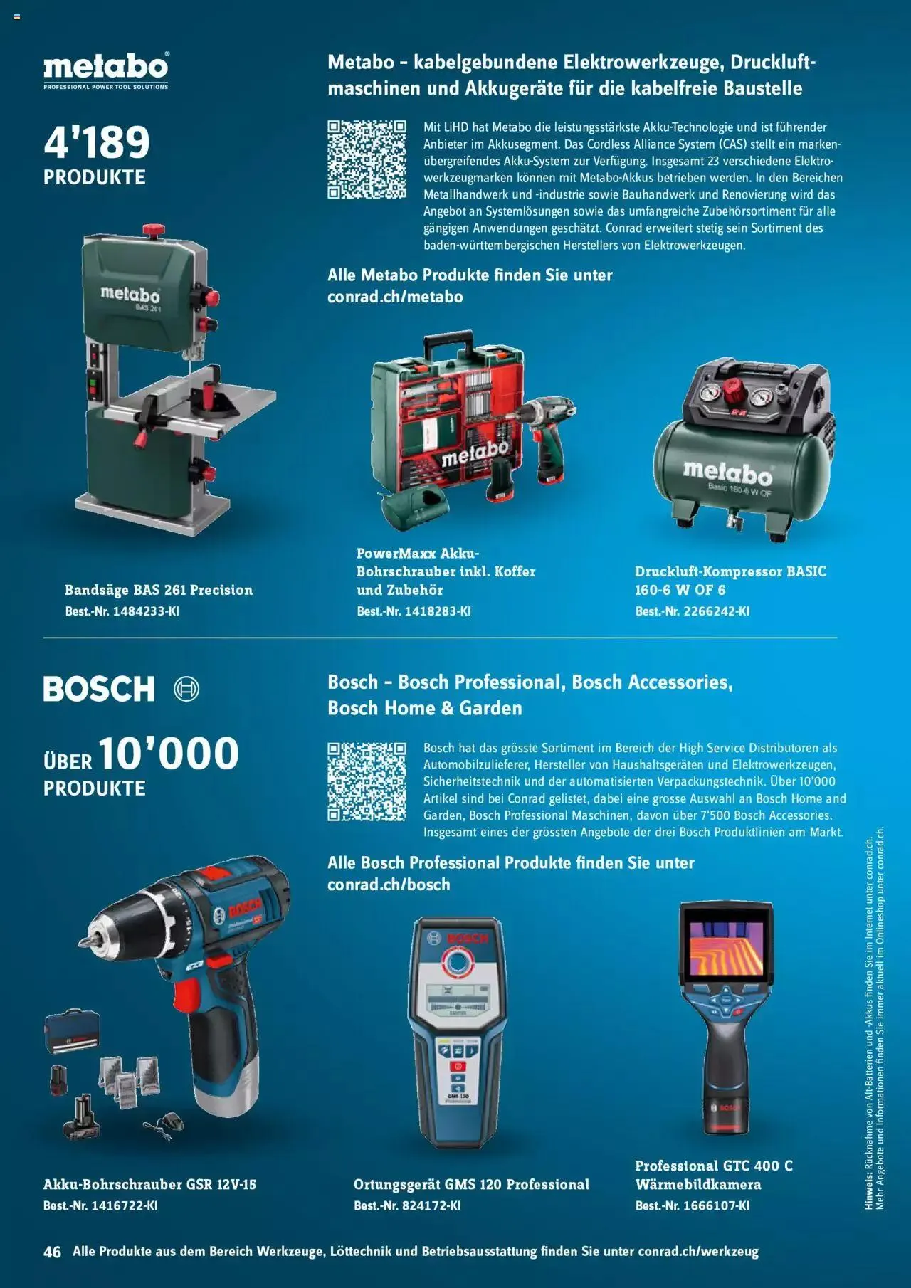 Conrad - Sortimentsoffensive 2022 von 30. August bis 31. Dezember 2023 - Prospekt seite 47