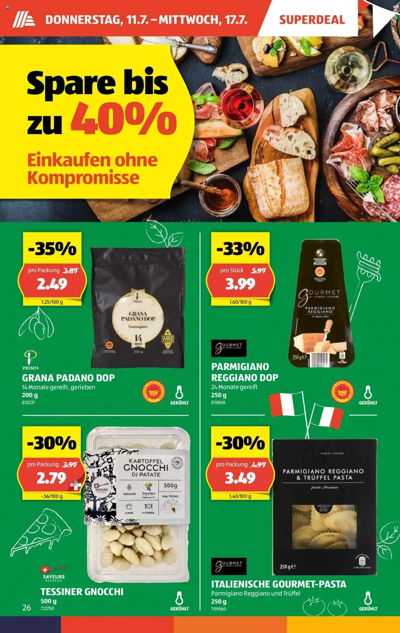 Aldi Aktionen von 11. Juli bis 17. Juli 2024 - Prospekt seite  26