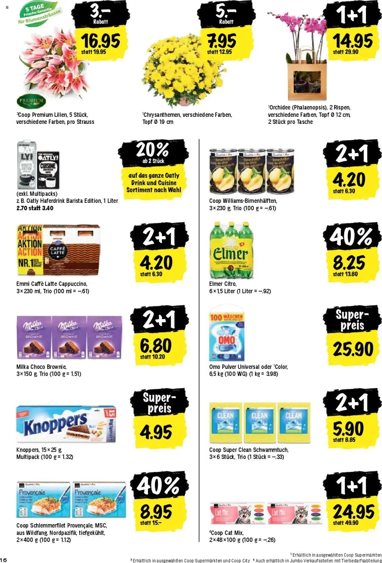 Coop Aktionen von 24. September bis 29. September 2024 - Prospekt seite  16