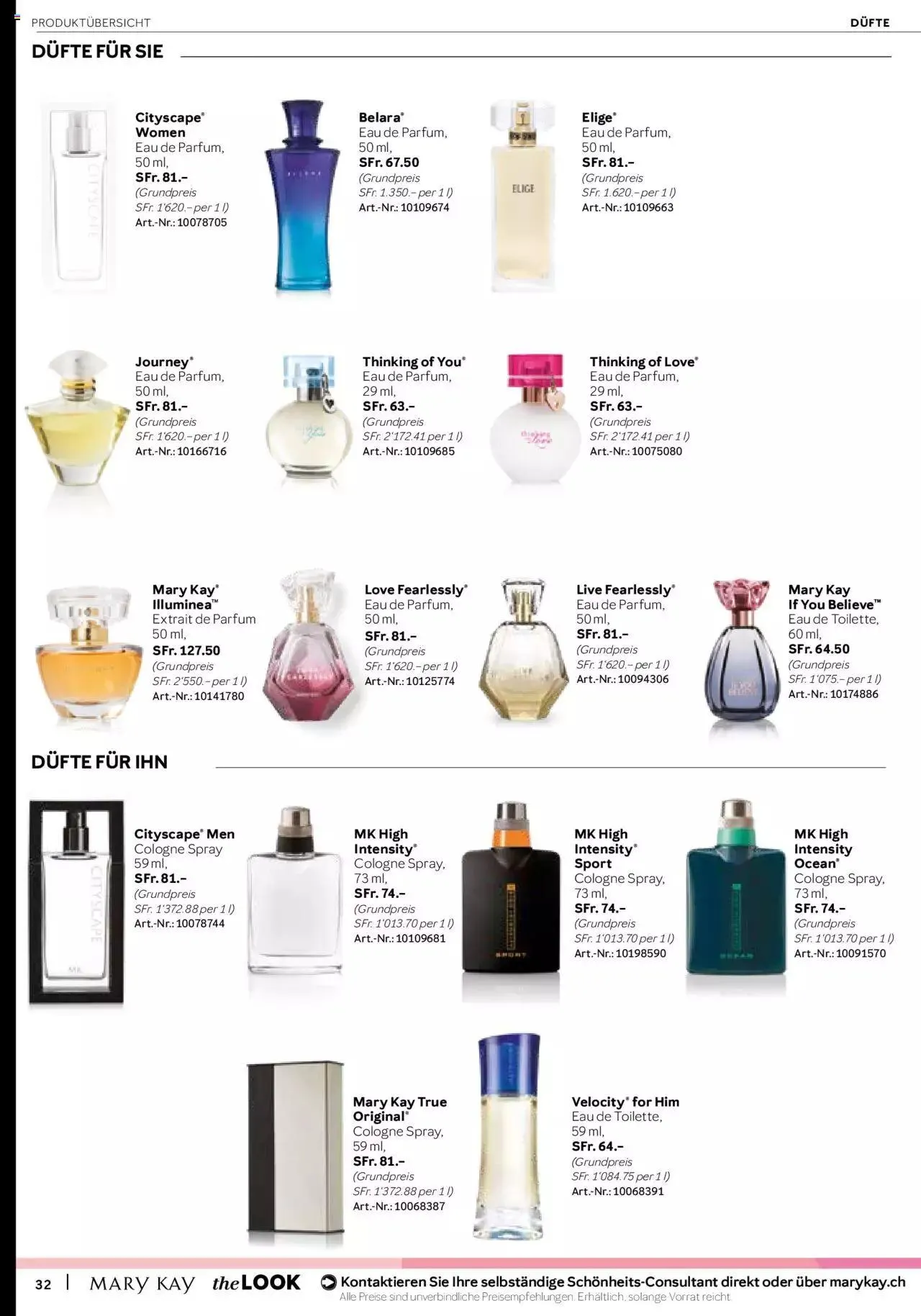 Mary Kay Aktionen von 17. Juli bis 31. Dezember 2023 - Prospekt seite 32