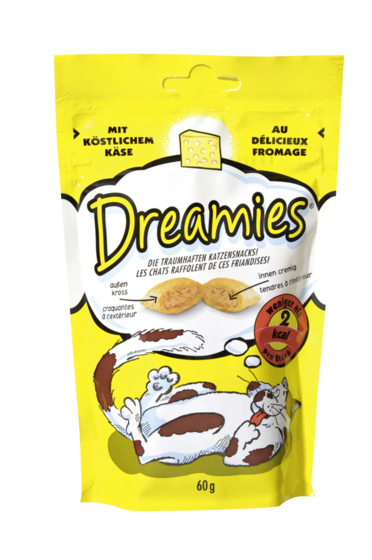 Dreamies mit Käse