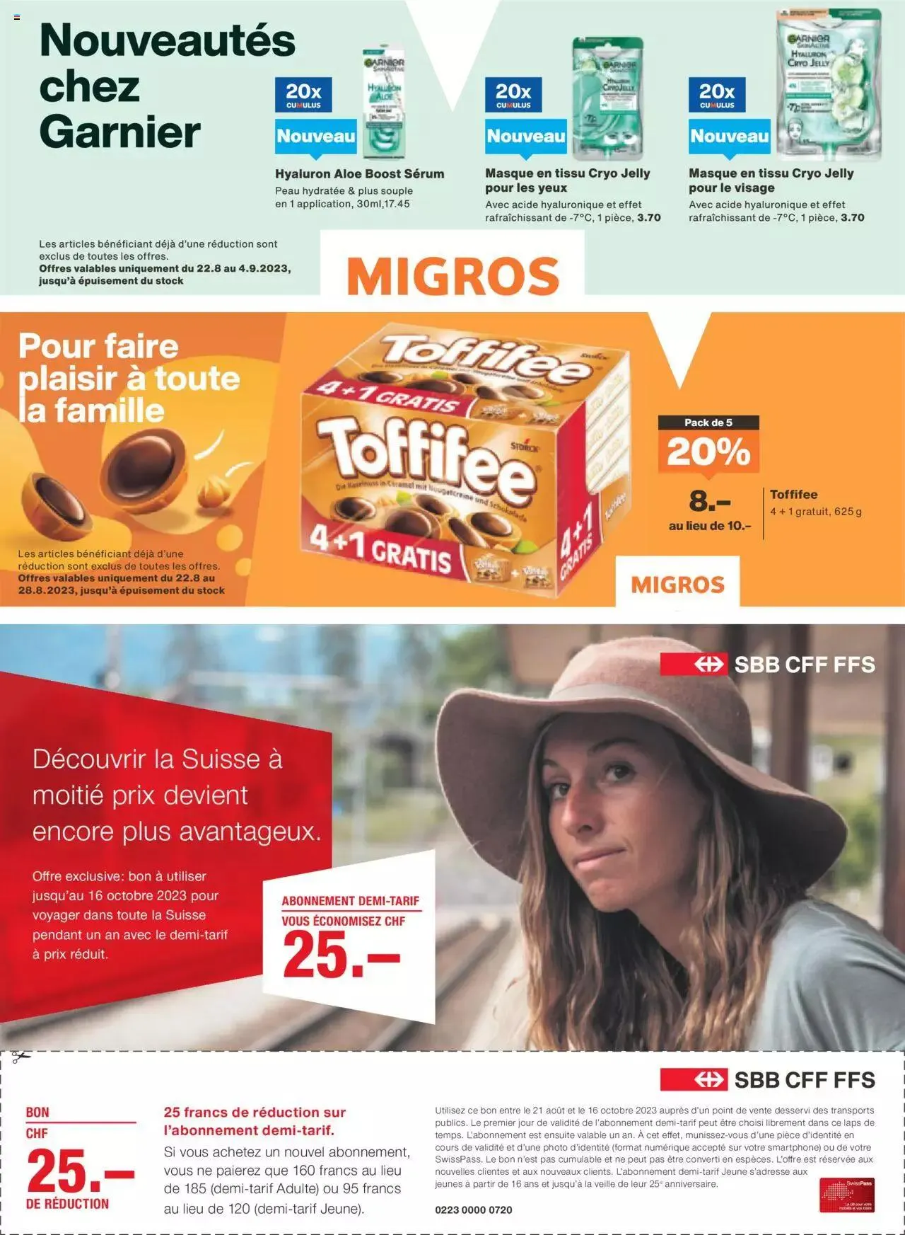 Migros - Magazin FR von 21. August bis 31. Dezember 2023 - Prospekt seite  54