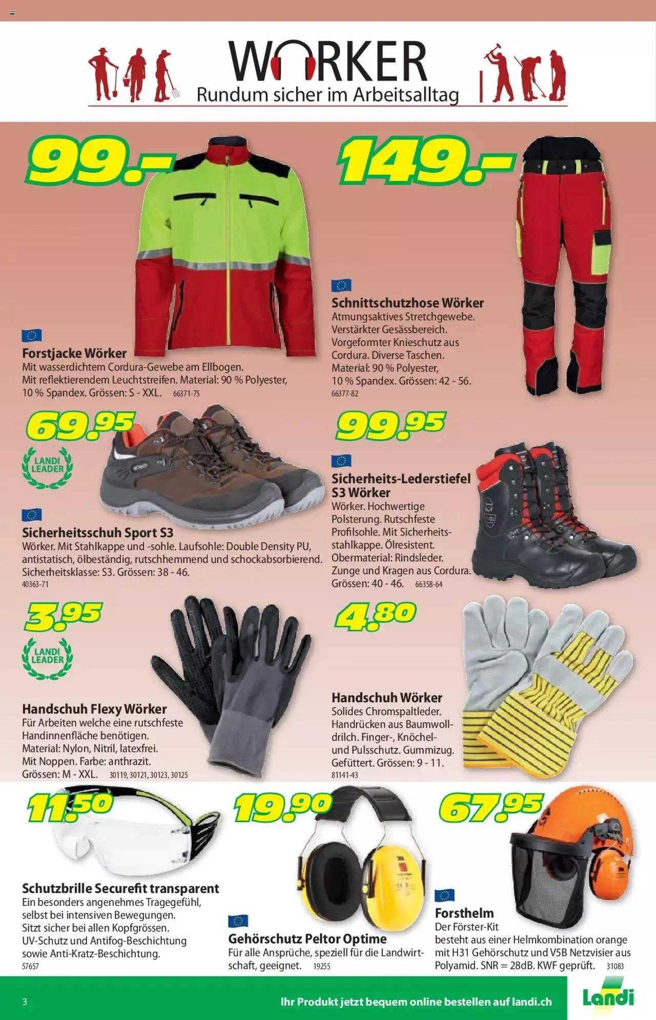 Landi - Hof und Stall 2022 von 1. Mai bis 31. Dezember 2023 - Prospekt seite 3