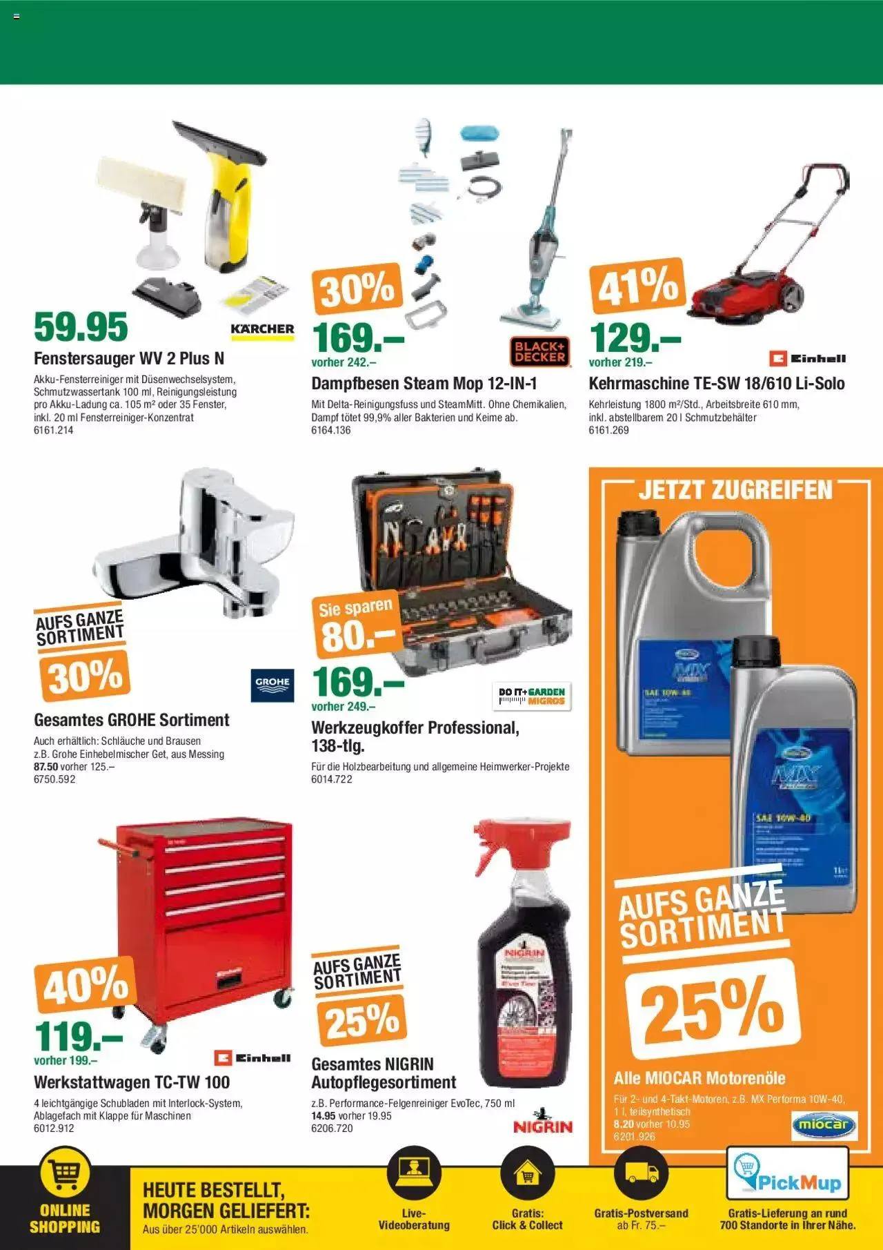 DO IT+GARDEN MIGROS Aktionen von 26. September bis 9. Oktober 2023 - Prospekt seite 13