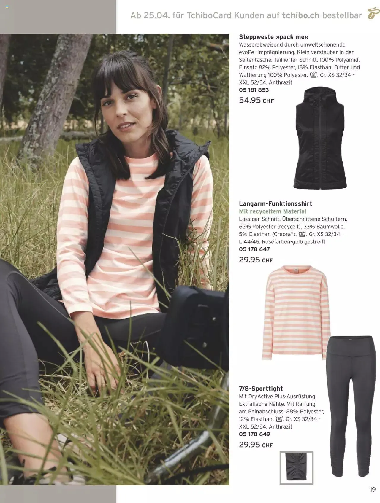 Tchibo Aktionen von 10. Mai bis 31. Dezember 2023 - Prospekt seite 19