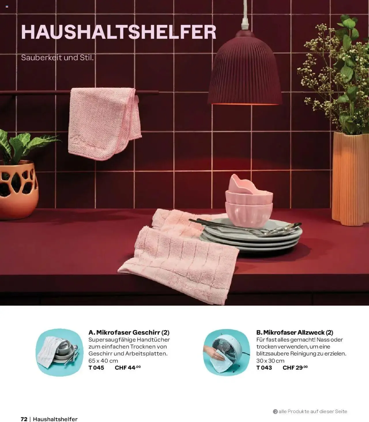 Tupperware Aktionen Herbst / Winter 2024/25 von 2. September bis 31. Dezember 2024 - Prospekt seite  72