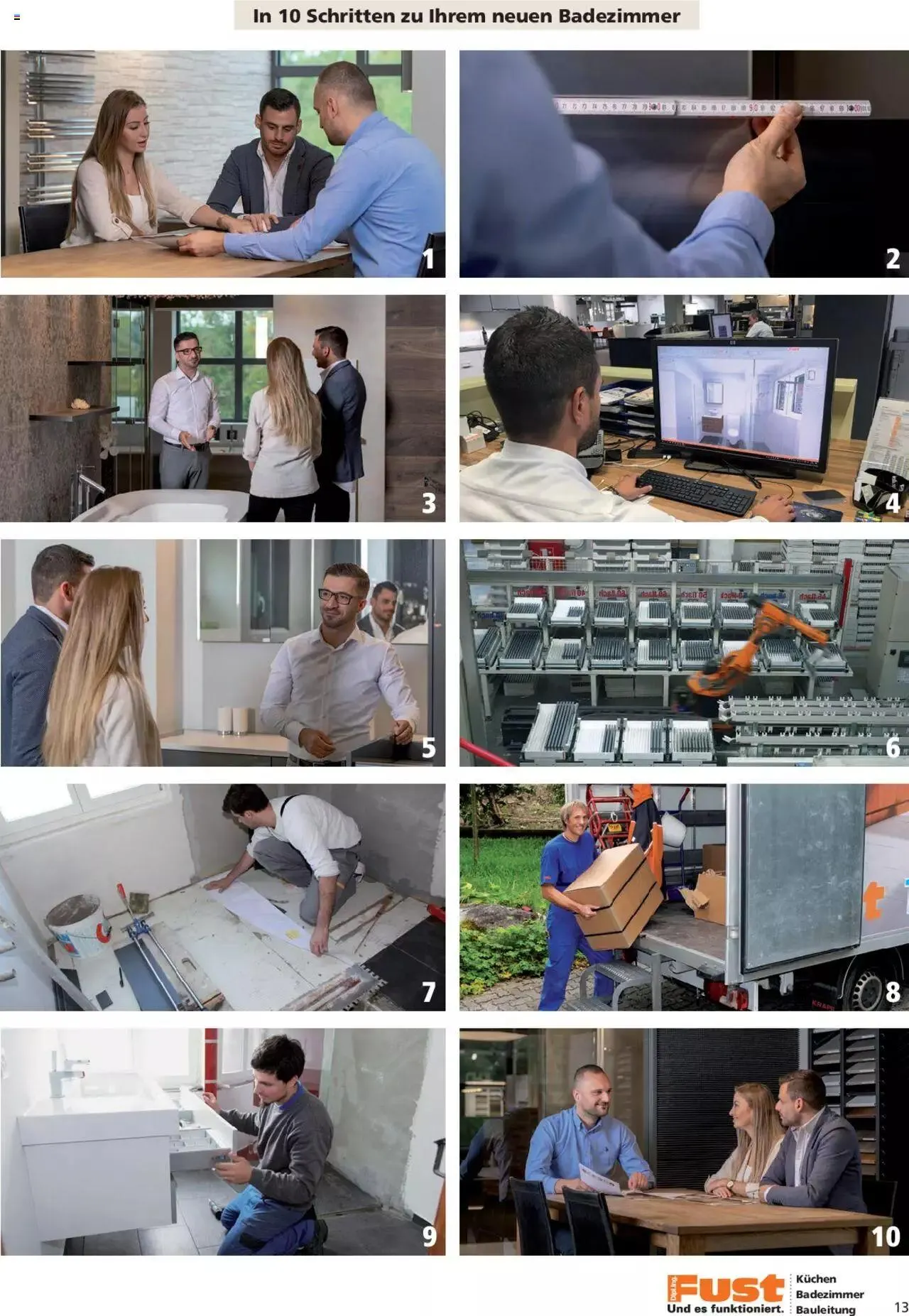 Fust Aktionen Badezimmermagazin von 17. April bis 31. Dezember 2024 - Prospekt seite  13