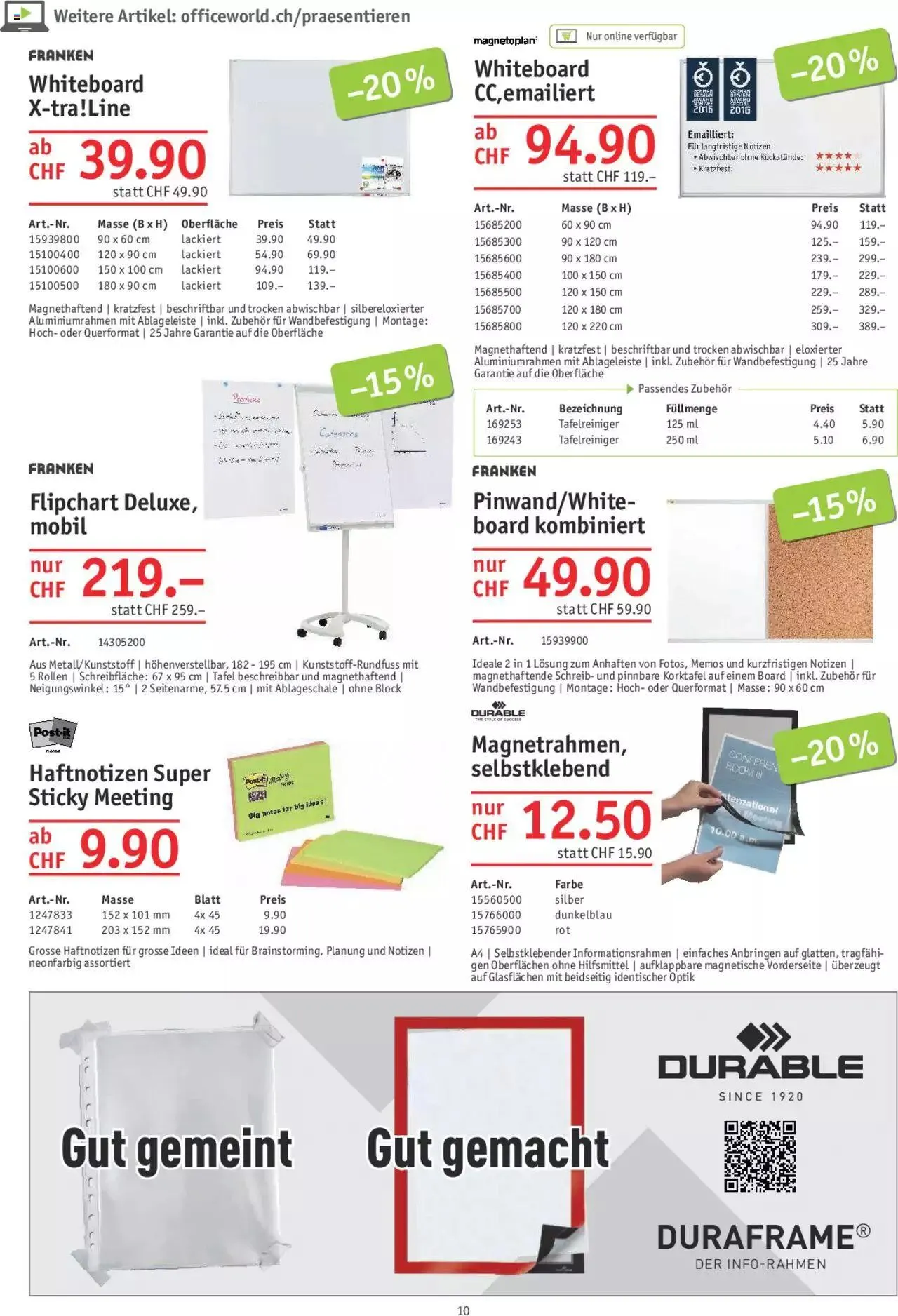 Office World Aktionen von 26. Oktober bis 29. November 2023 - Prospekt seite 10