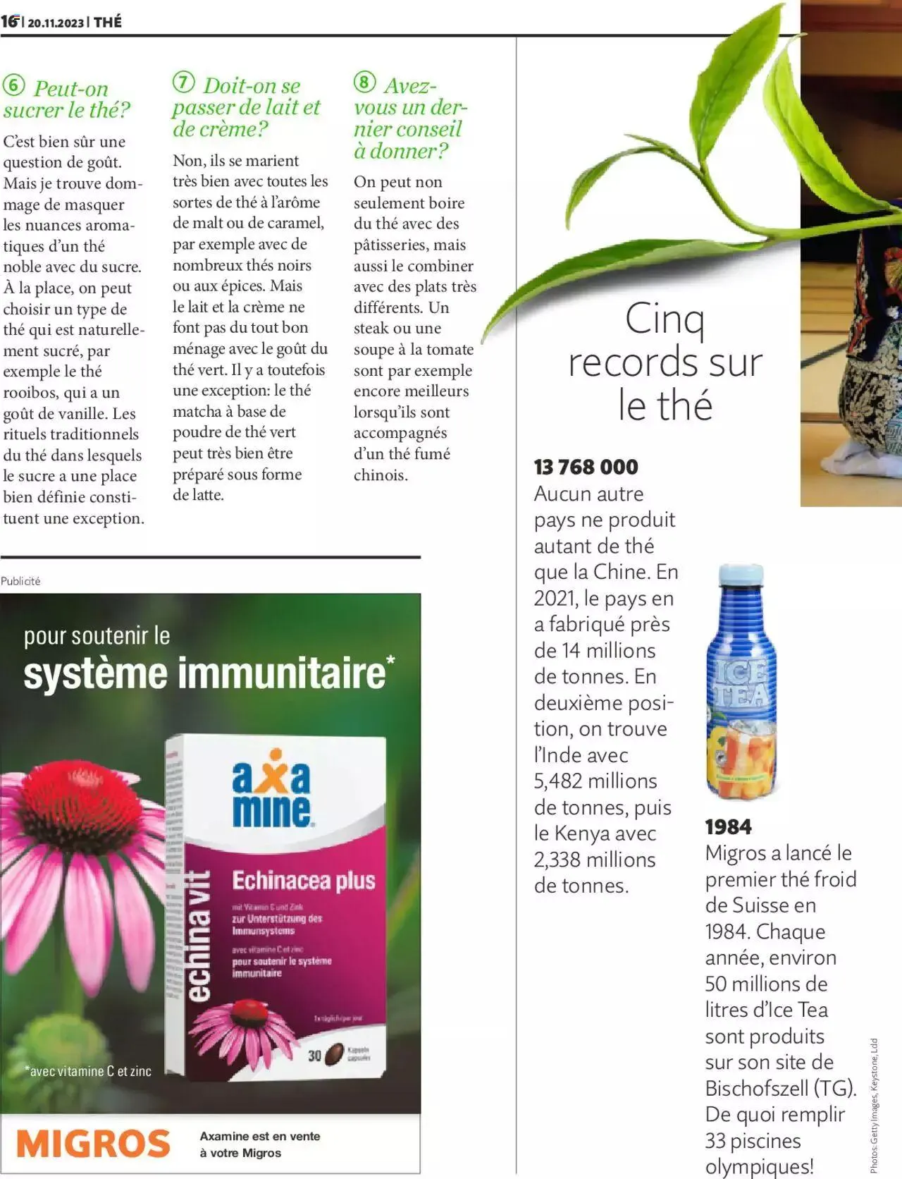 Migros Magazin FR von 20. November bis 31. Dezember 2023 - Prospekt seite  16