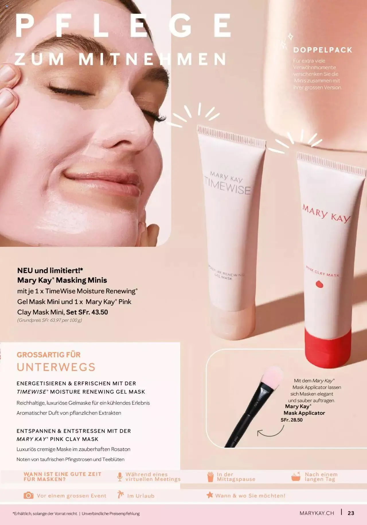 Mary Kay - Aktueller Prospekt von 16. Januar bis 31. Dezember 2023 - Prospekt seite  23
