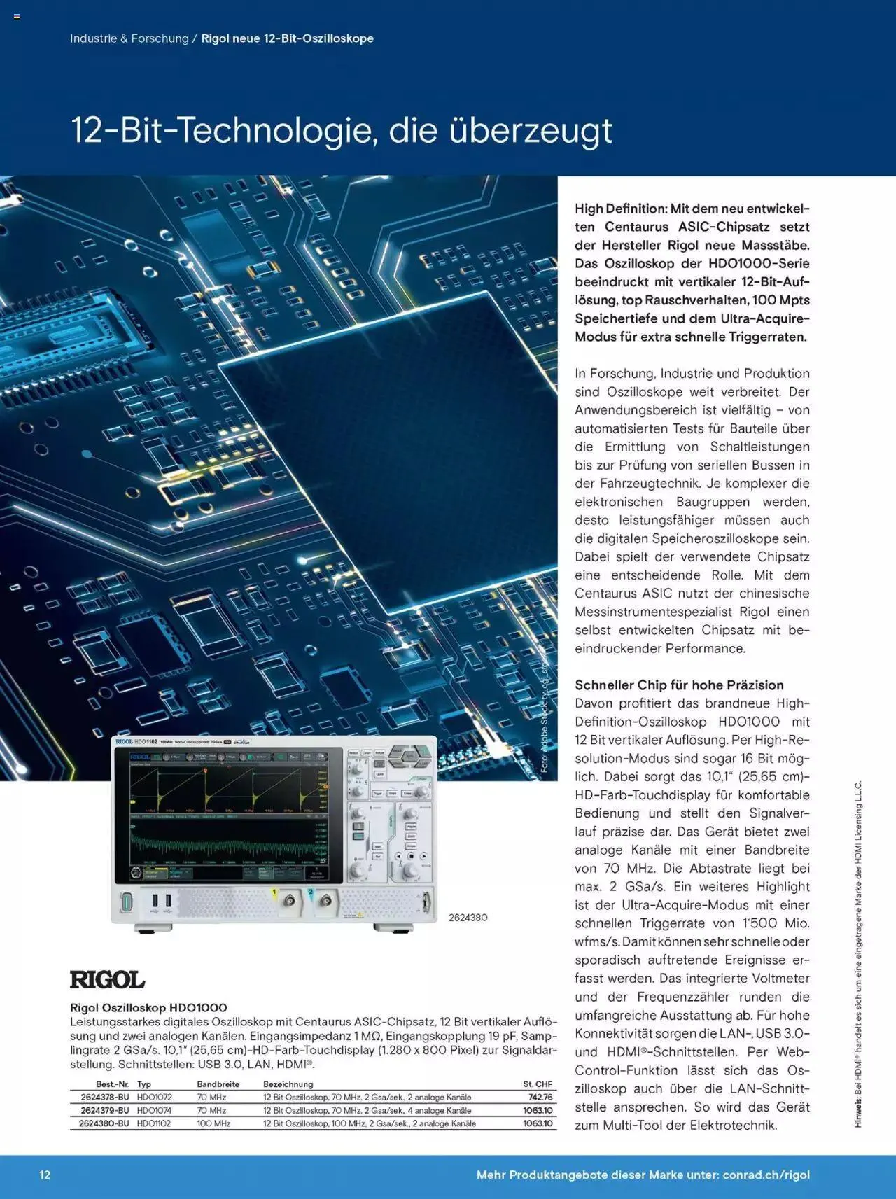 Conrad Innovation News von 24. Februar bis 31. Dezember 2023 - Prospekt seite  12