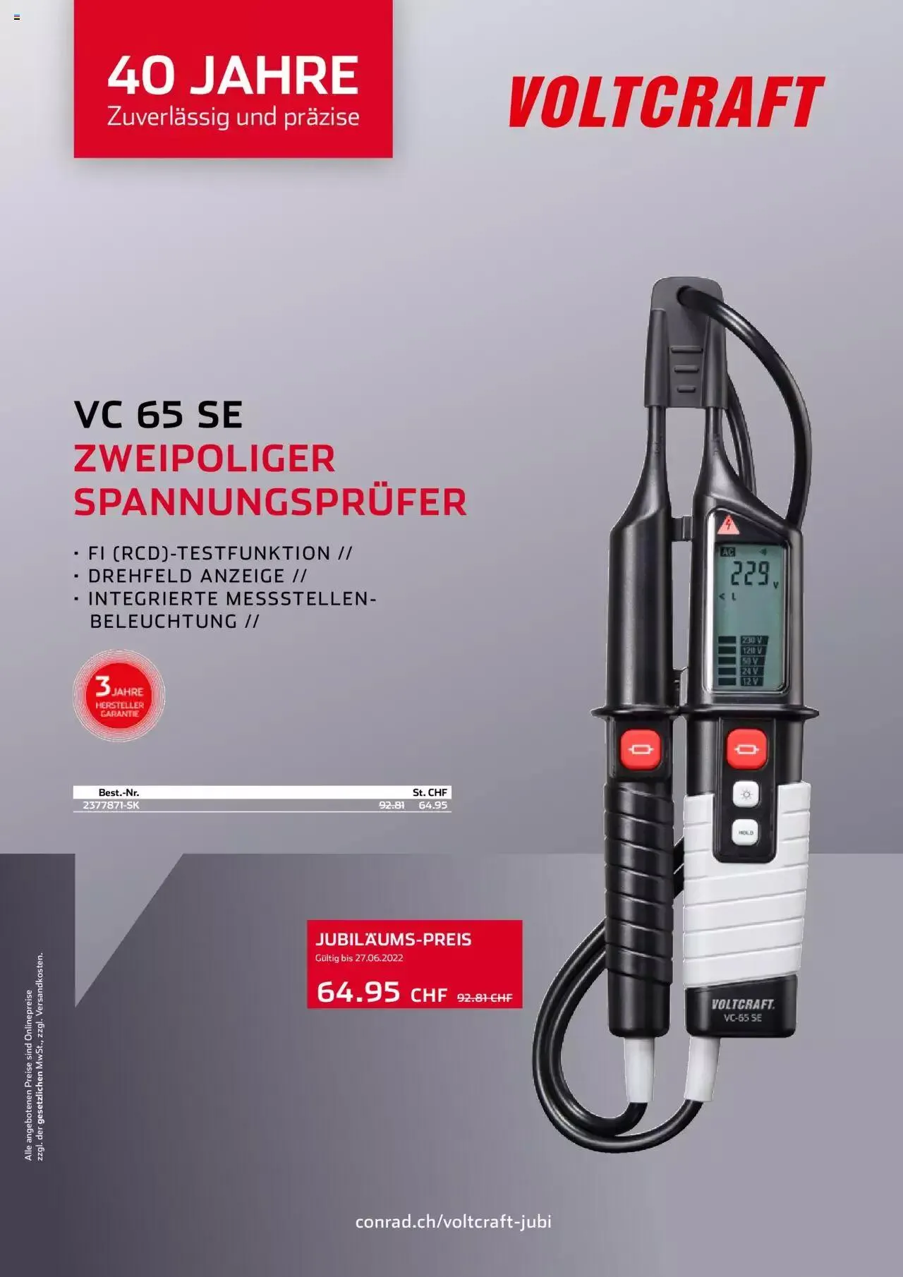 Conrad - 40 Jahre Voltcraft - 0