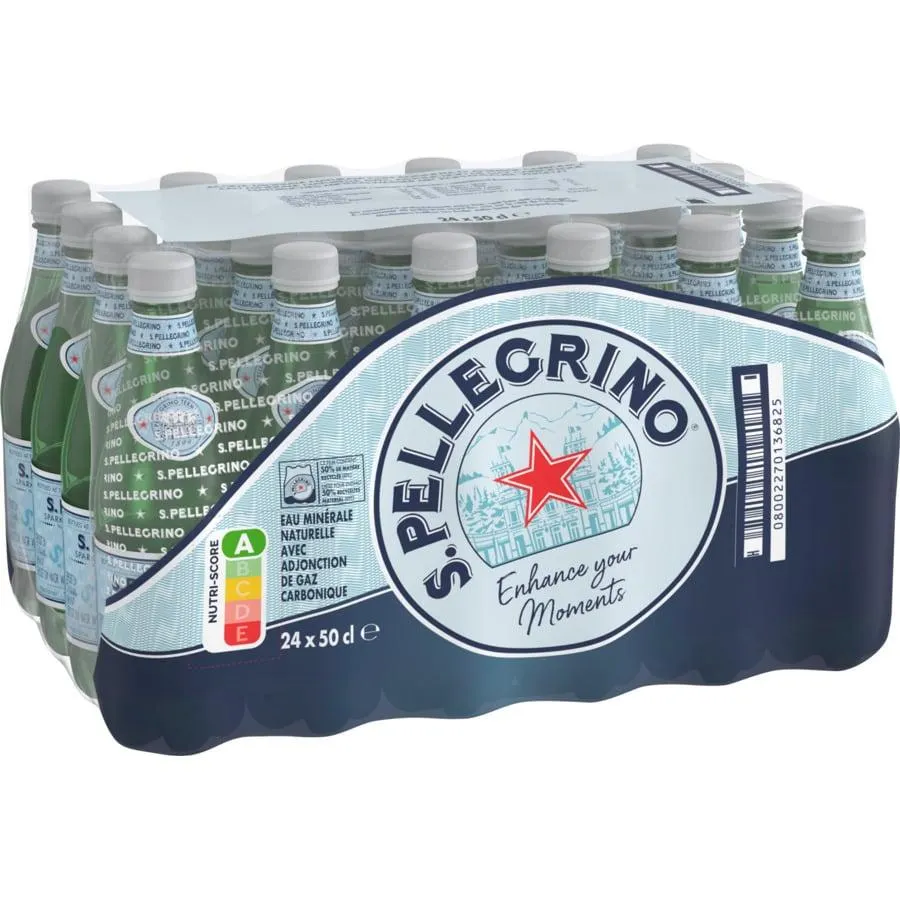 San Pellegrino Wasser mit Kohlensäure 24 x 50 cl