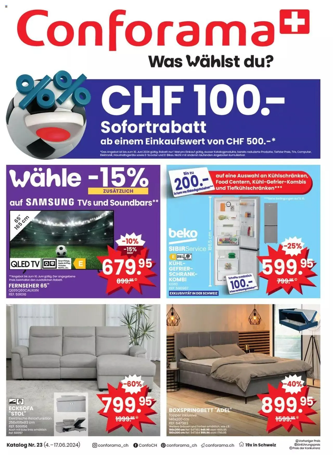 Conforama Aktionen - 0