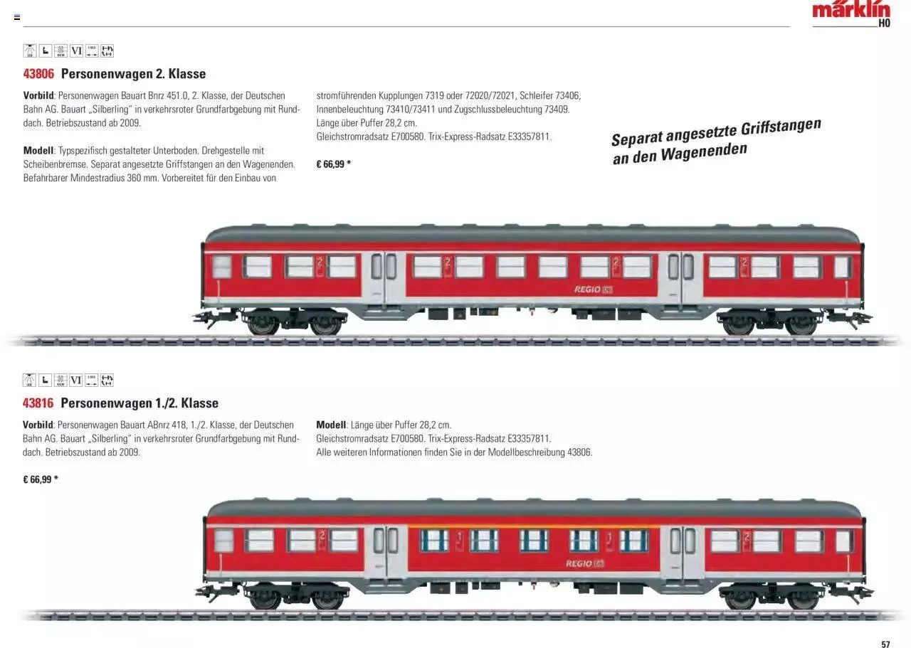 Conrad Märklin Neuheiten 2023 von 13. März bis 31. Dezember 2023 - Prospekt seite  59