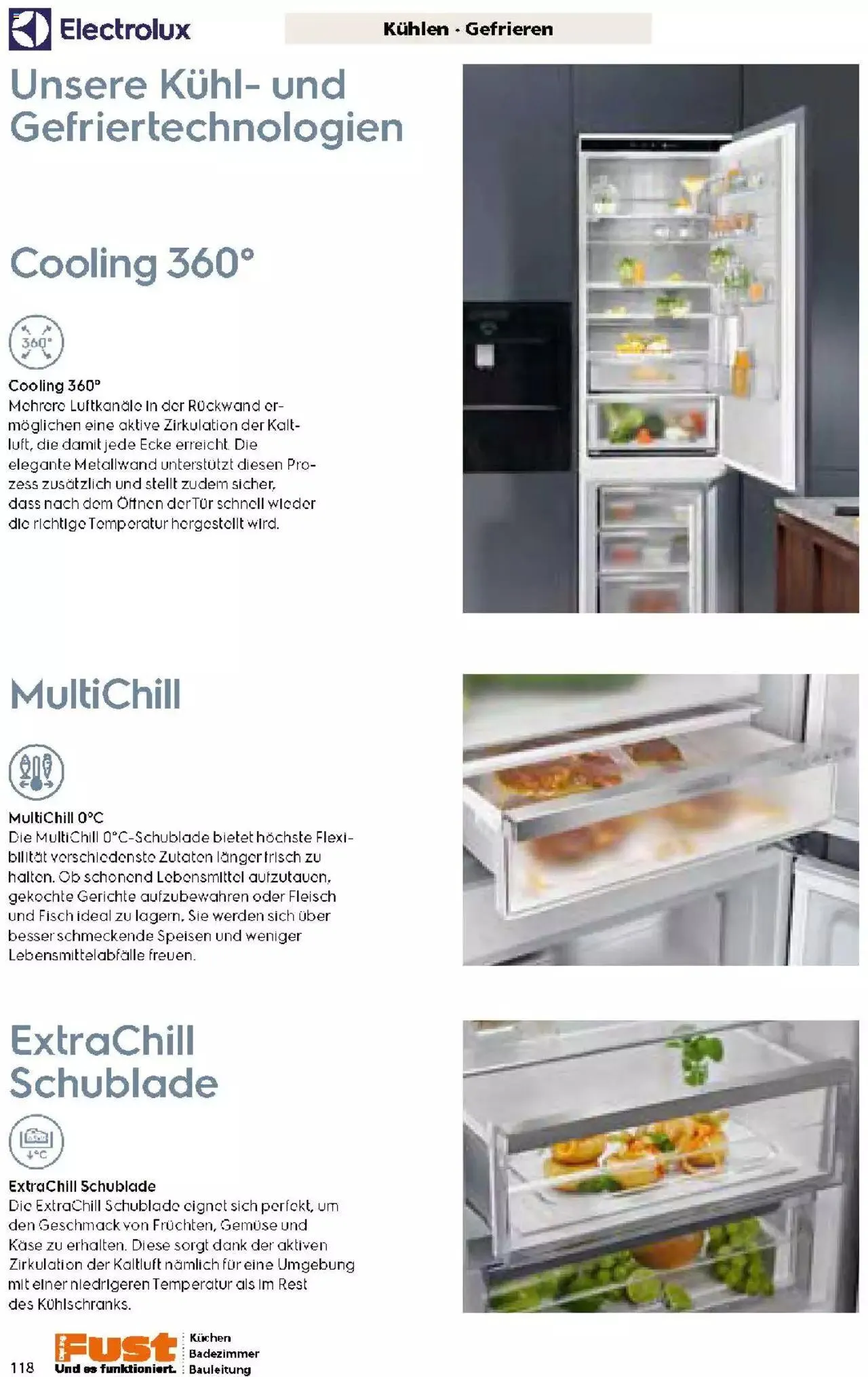 Fust Küchen- und Badezimmerprospekt von 4. März bis 31. Dezember 2024 - Prospekt seite  118