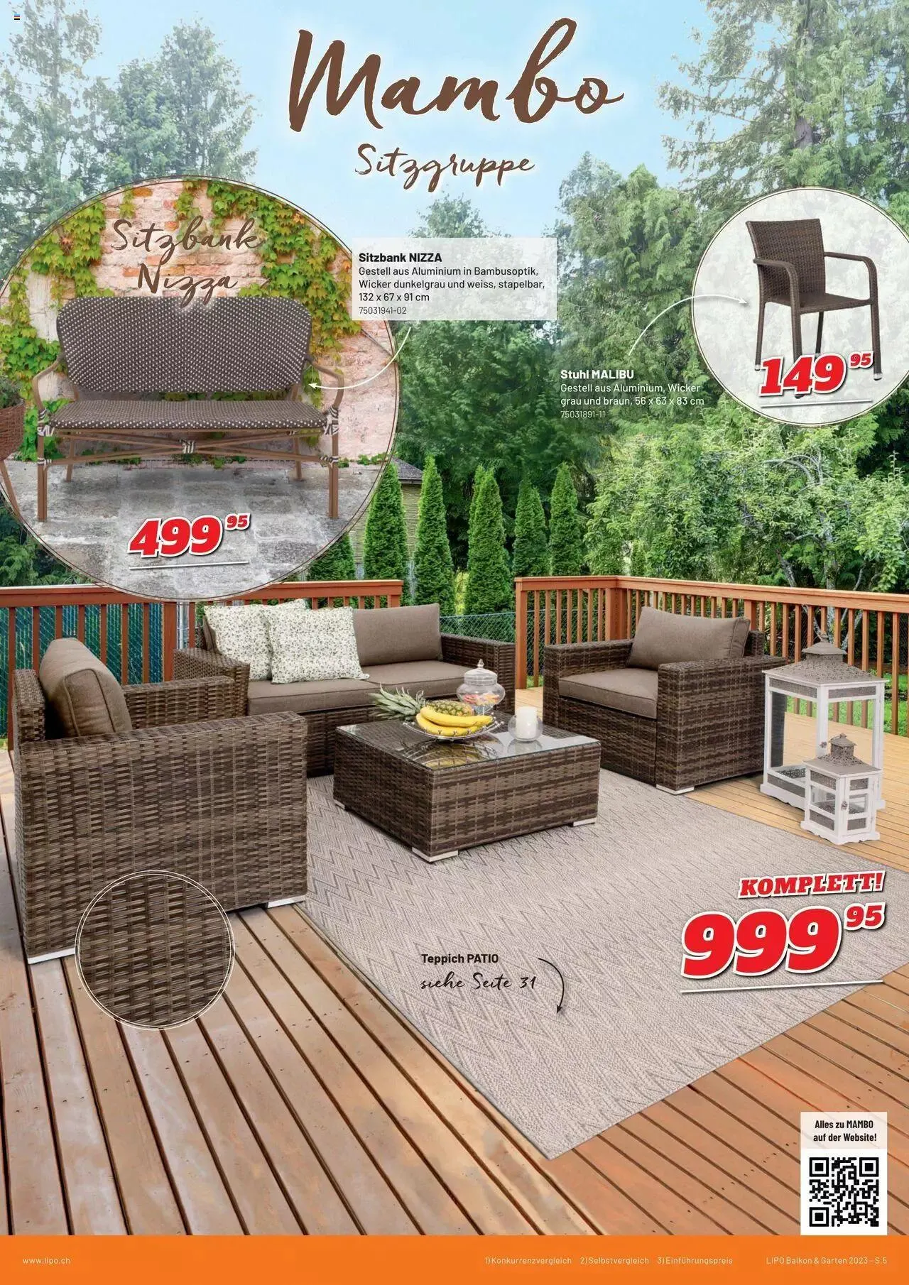 Lipo - Gartenkatalog 2023 von 23. Februar bis 30. September 2023 - Prospekt seite  5