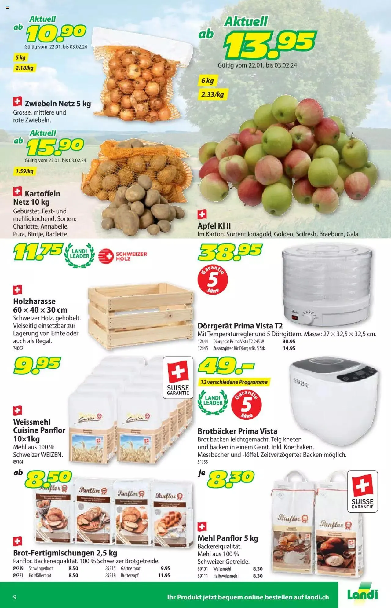 Landi Aktionen von 22. Januar bis 4. Februar 2024 - Prospekt seite  13