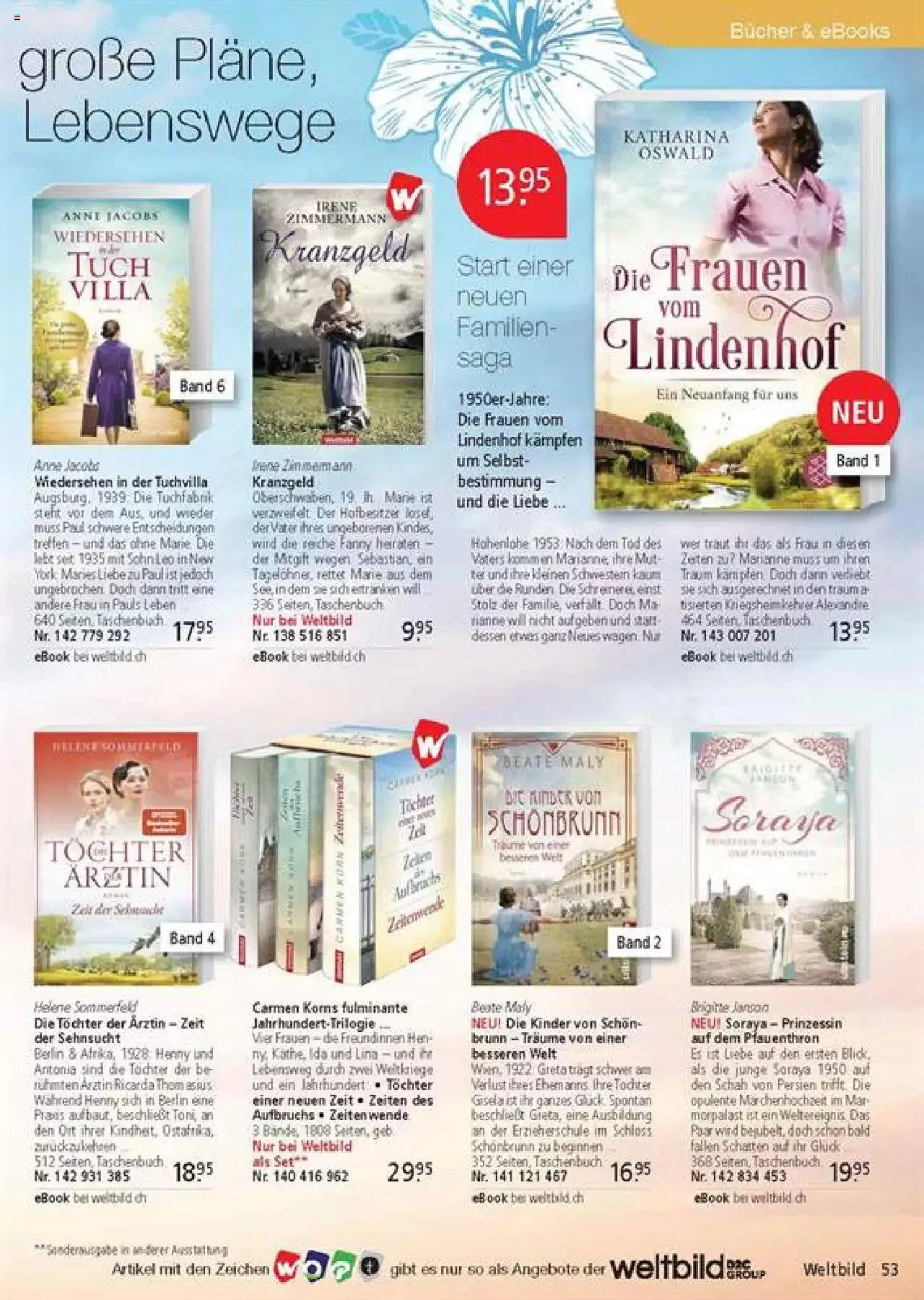 Weltbild - Aktueller Prospekt von 27. Januar bis 31. Dezember 2023 - Prospekt seite  53