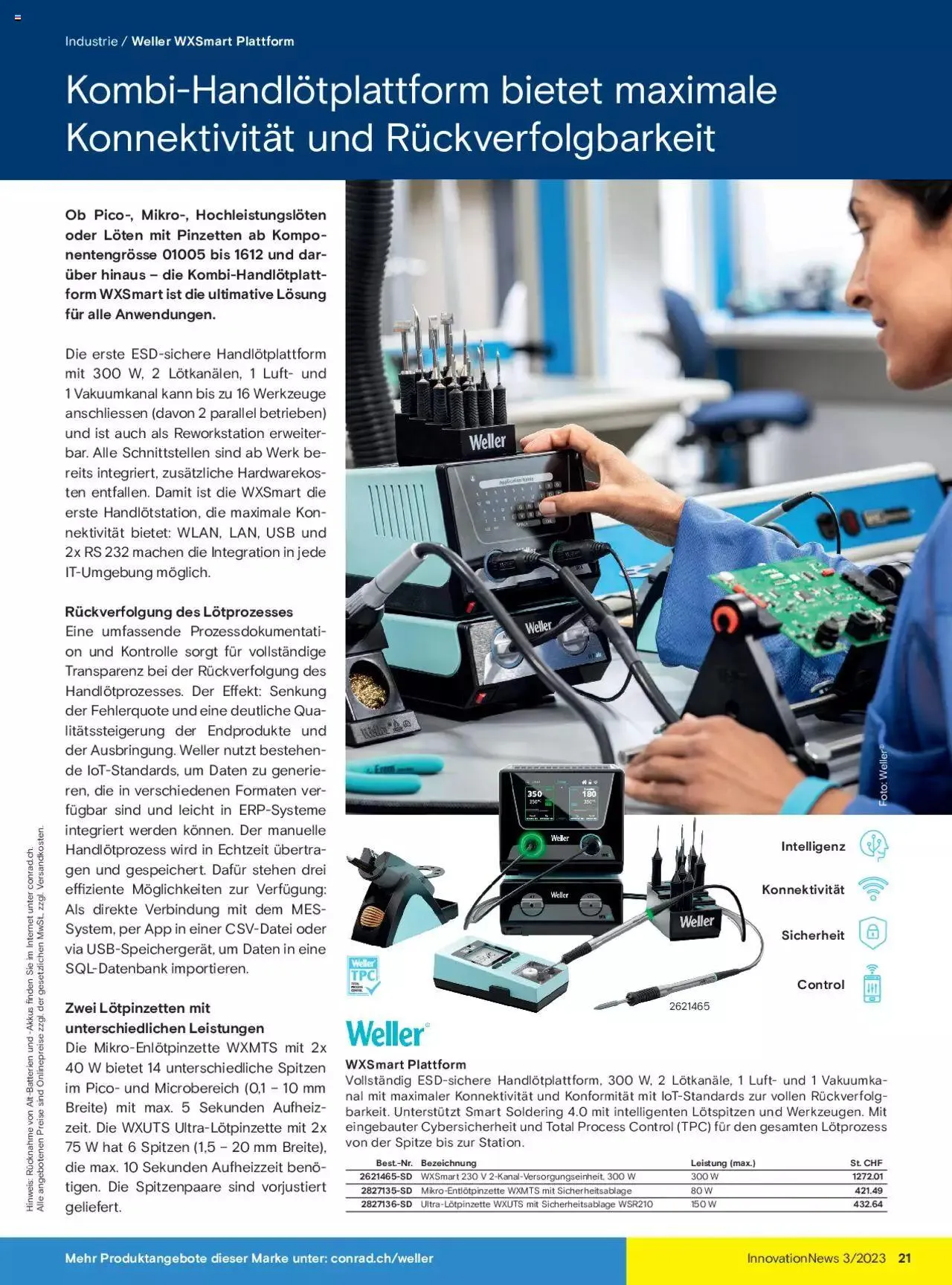 Conrad Innovation-News von 18. Juli bis 31. Dezember 2023 - Prospekt seite  21