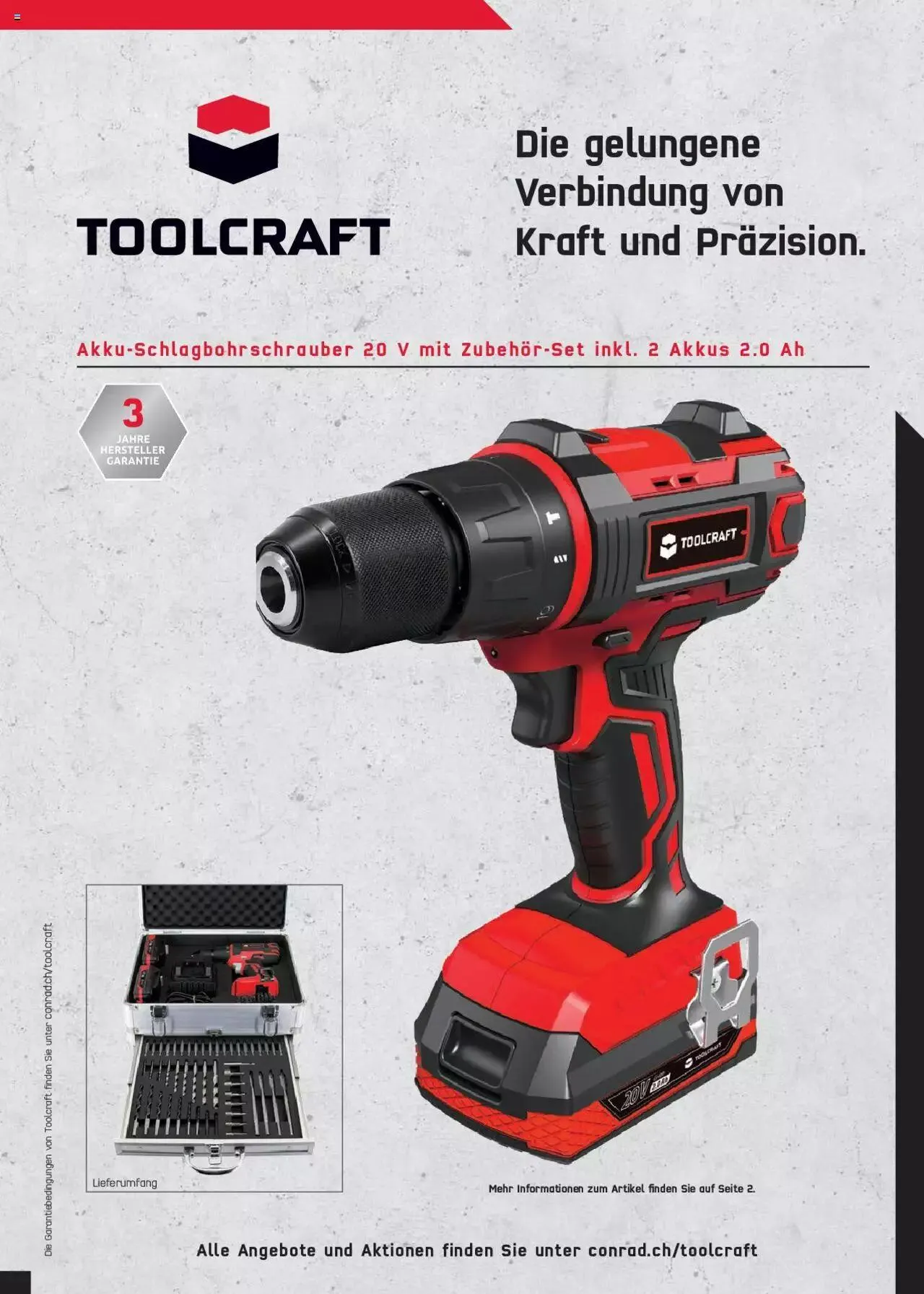 Conrad - Toolcraft News von 27. Januar bis 31. Dezember 2023 - Prospekt seite  1