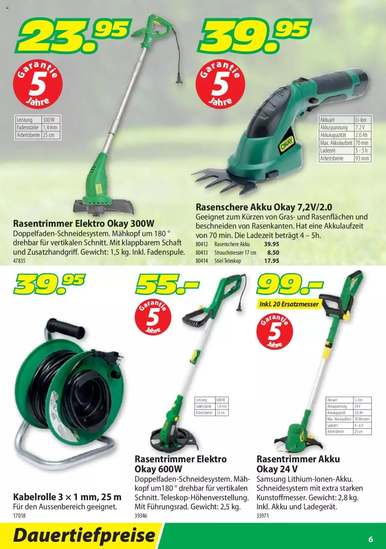 Landi - Motorgeräte 2022 von 1. April bis 31. Dezember 2023 - Prospekt seite 6