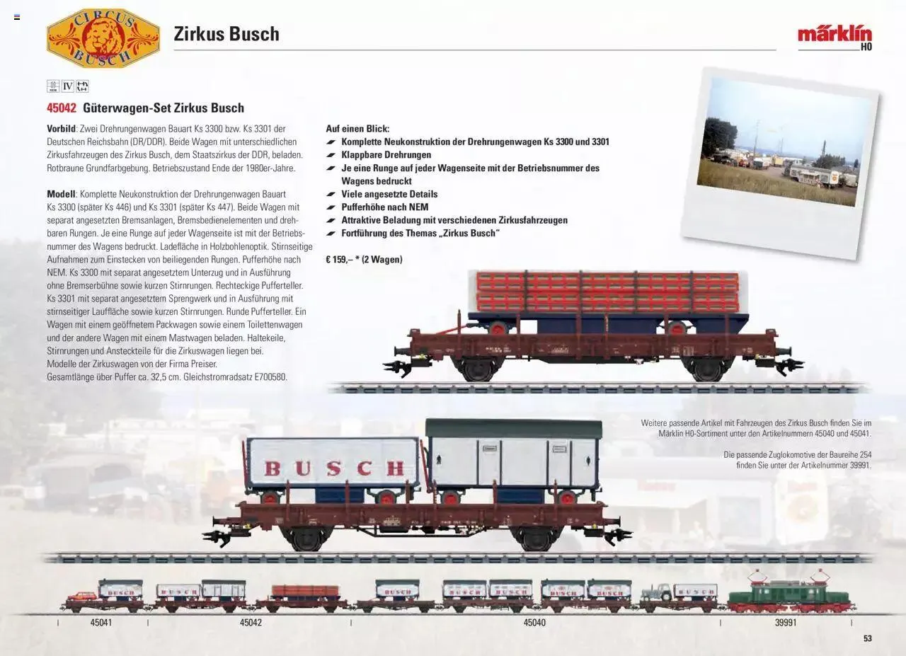 Conrad Märklin Neuheiten 2023 von 13. März bis 31. Dezember 2023 - Prospekt seite  55