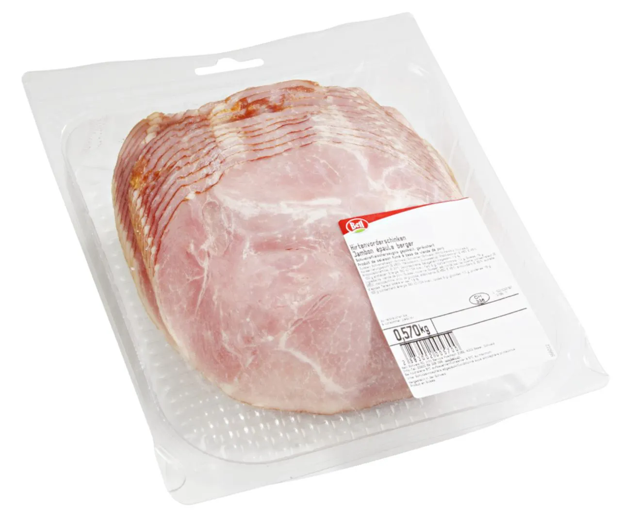 Bell Vorderschinken, geräuchert, geschnitten