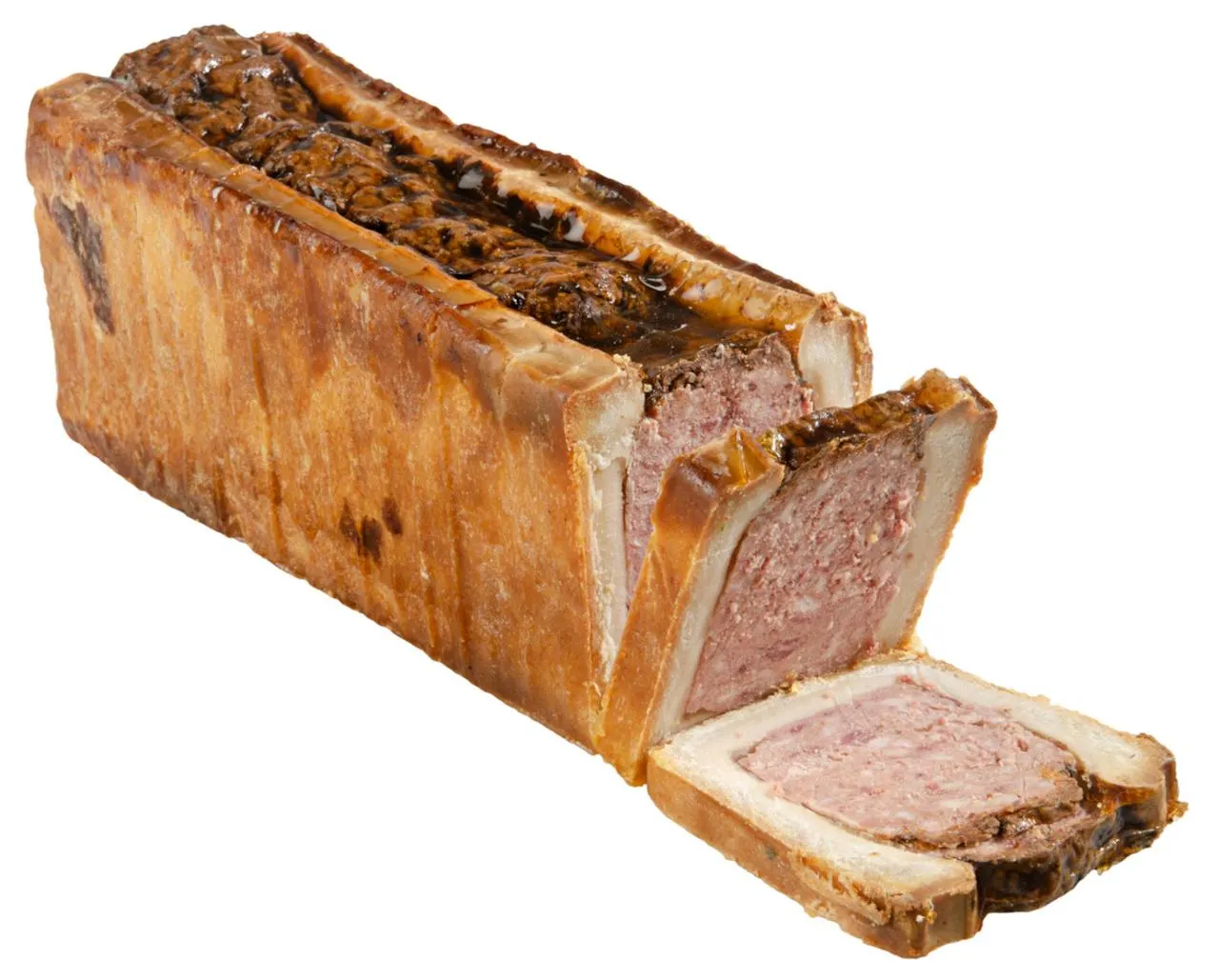 Pastete Supérieur, geschnitten