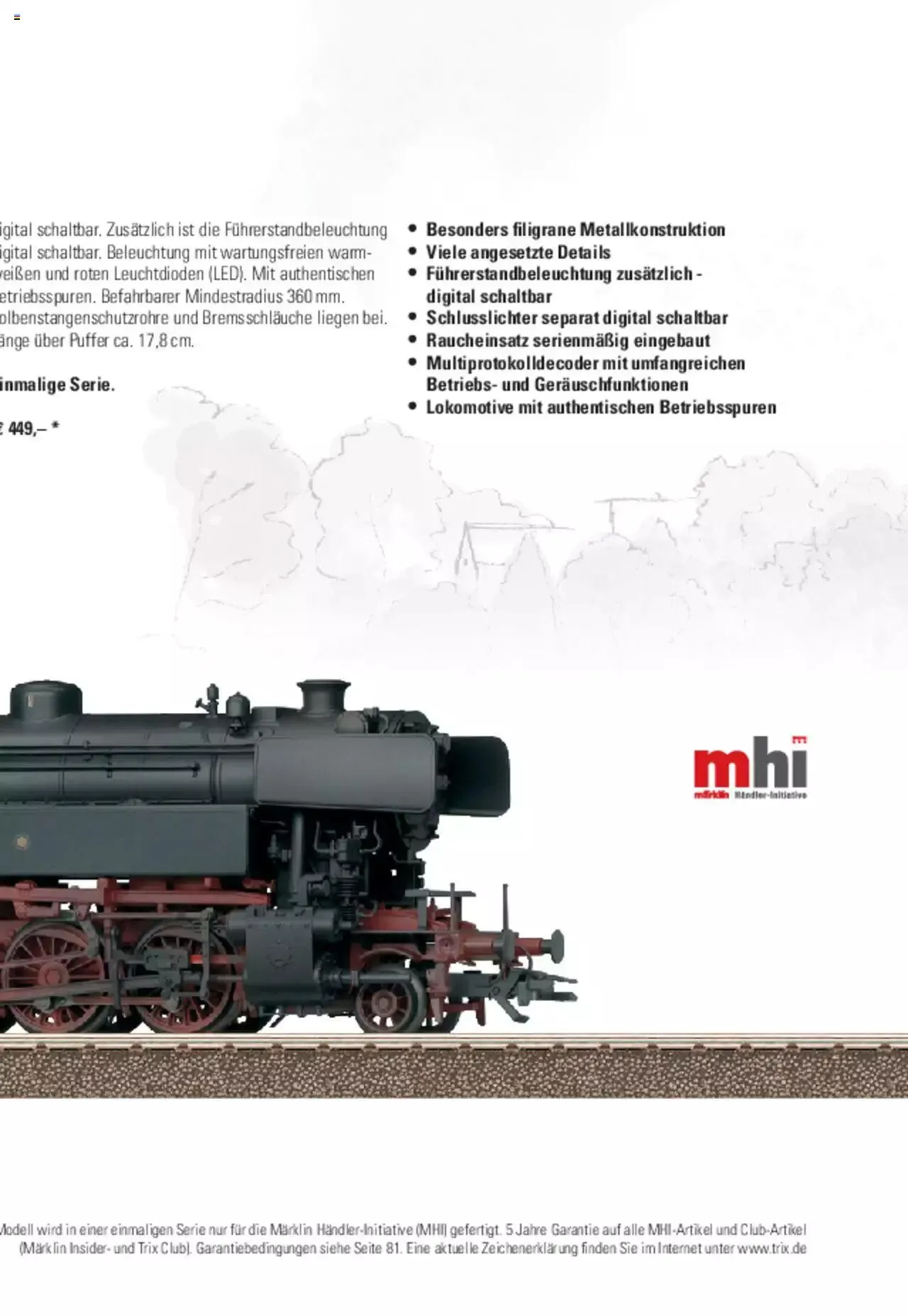 Conrad - TRIX H0 Neuheiten 2022 von 28. März bis 31. Dezember 2023 - Prospekt seite  112