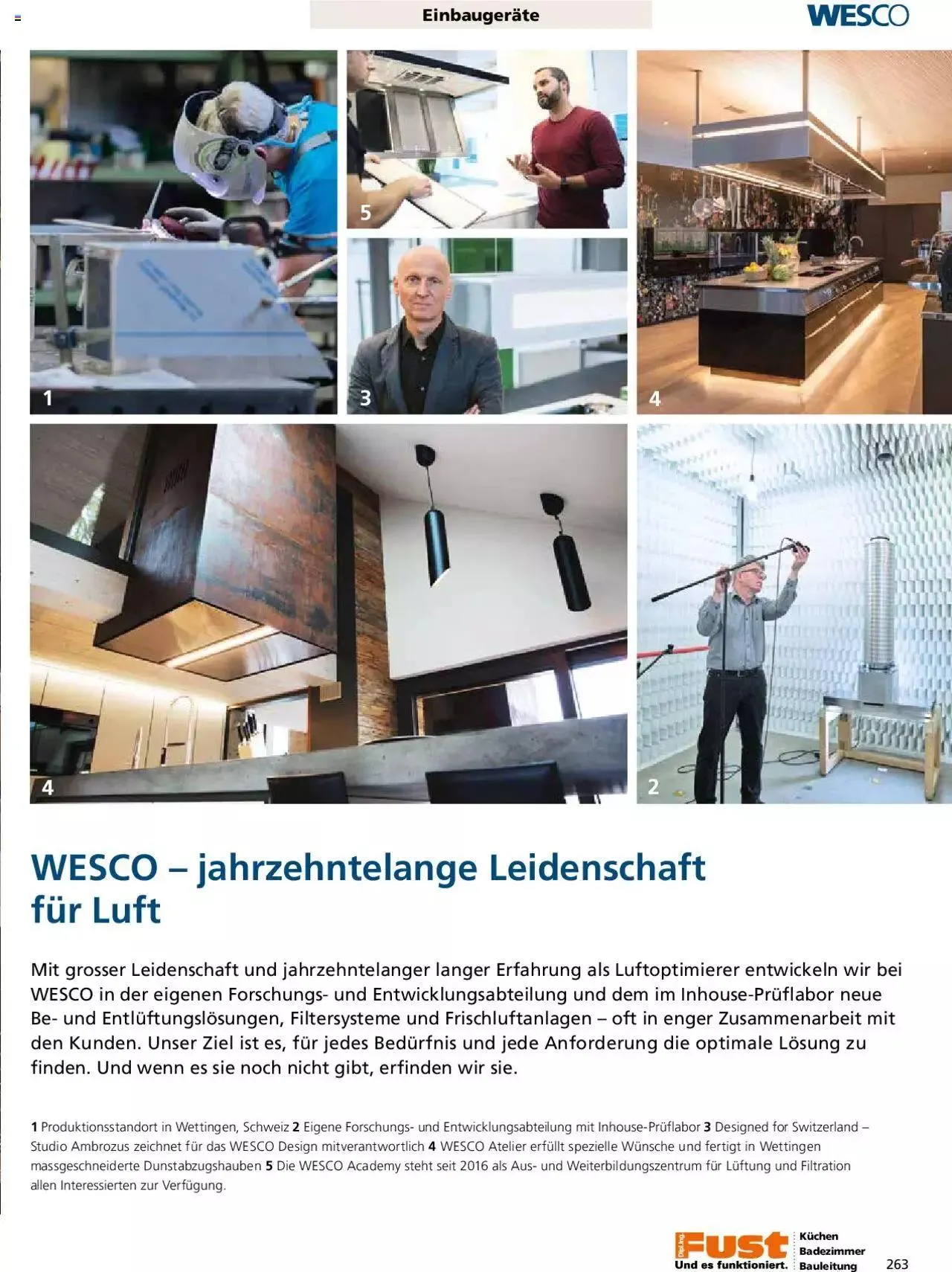 Fust - Küchenmagazin - Riesenauswahl von 22. Februar bis 31. Dezember 2023 - Prospekt seite 263