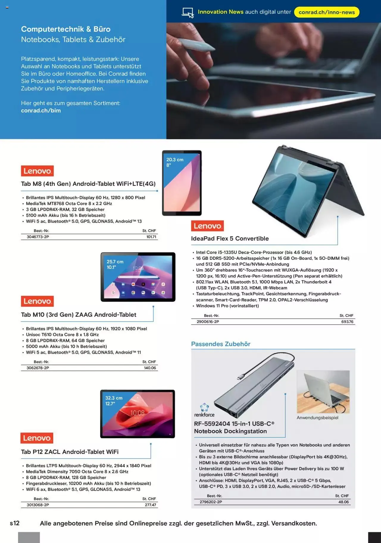 Conrad Aktionen Innovation News von 1. Mai bis 31. Dezember 2024 - Prospekt seite  36