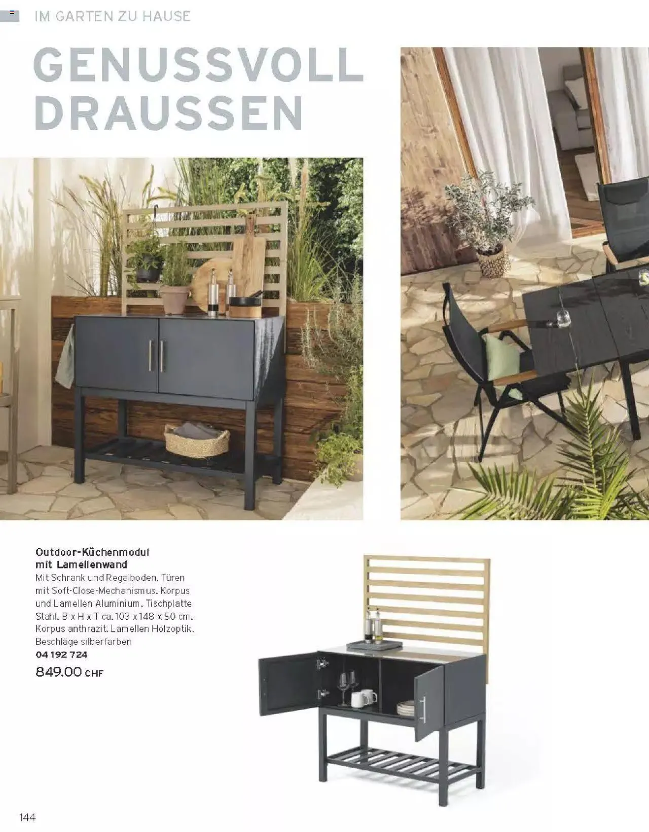 Tchibo Aktionen von 15. März bis 31. Dezember 2024 - Prospekt seite 144