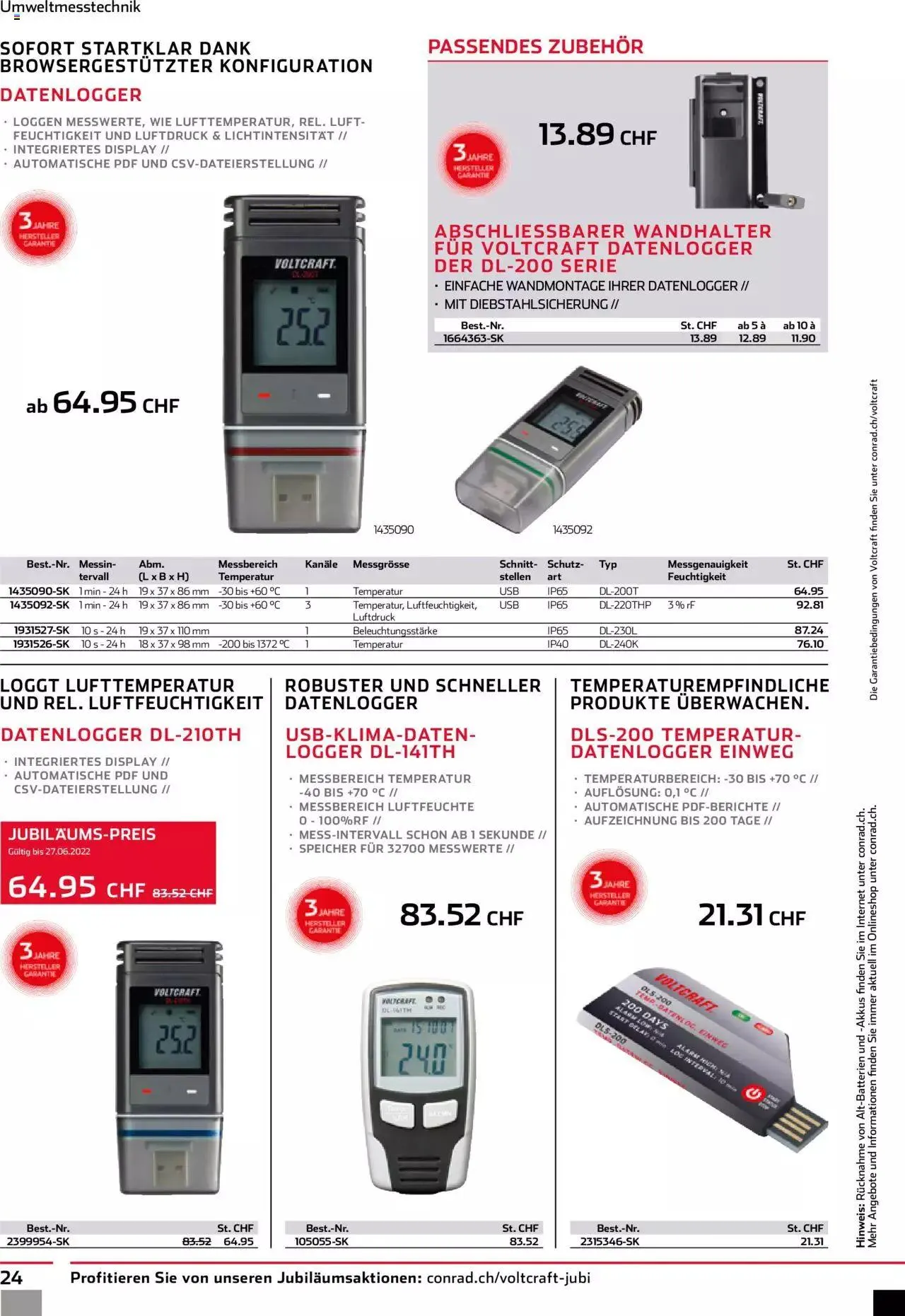 Conrad - 40 Jahre Voltcraft von 30. November bis 31. Dezember 2023 - Prospekt seite  26