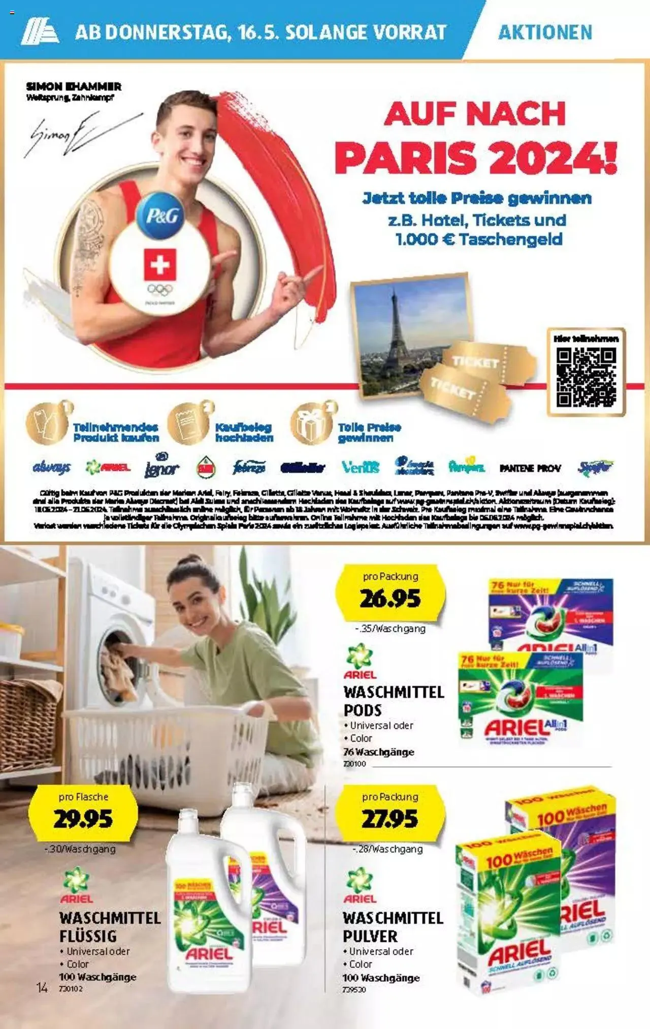 Aldi Aktionen von 16. Mai bis 22. Mai 2024 - Prospekt seite  13