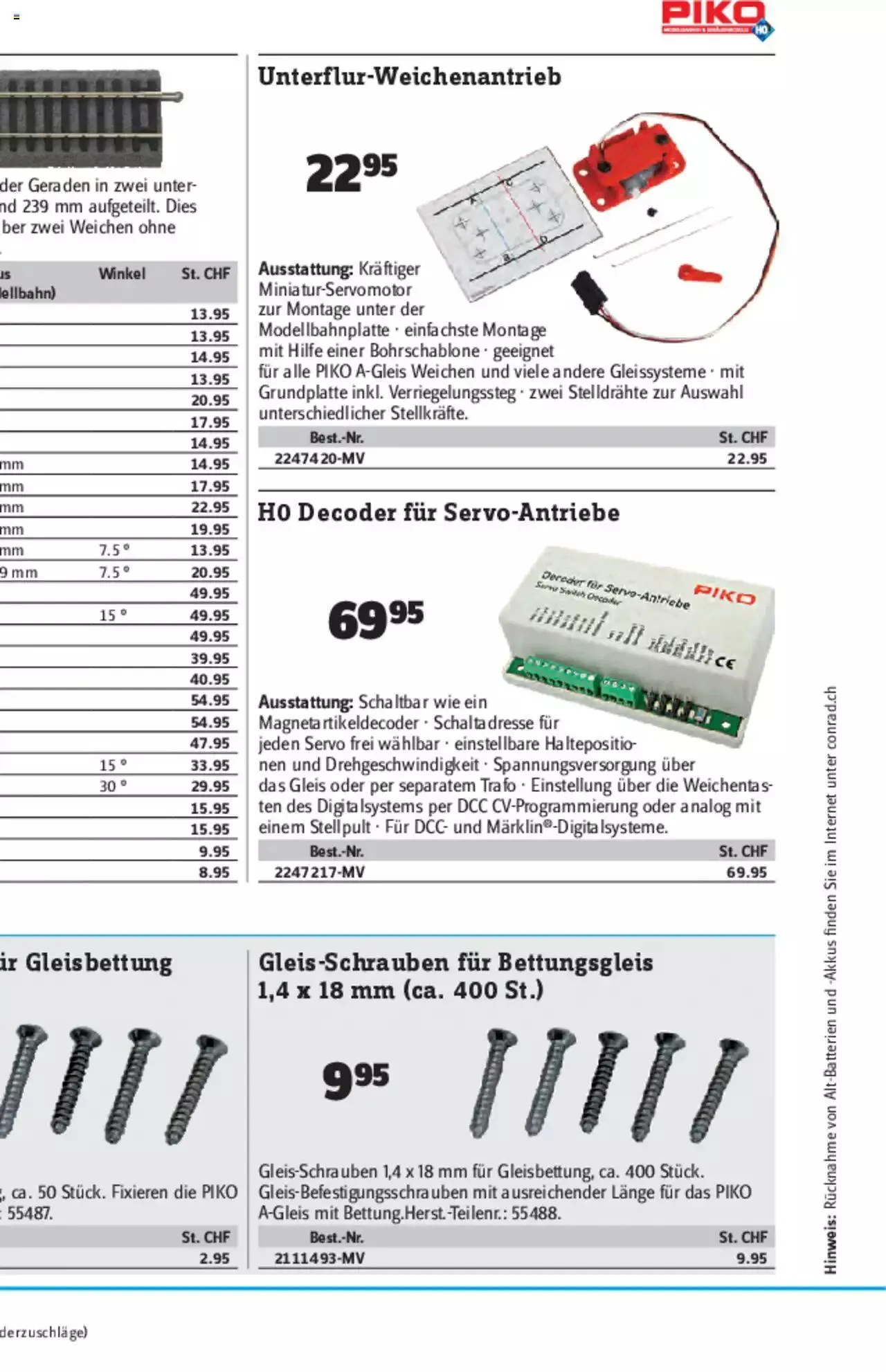 Conrad - Modellbahn Katalog 2022/23 von 5. September bis 31. Dezember 2023 - Prospekt seite  176
