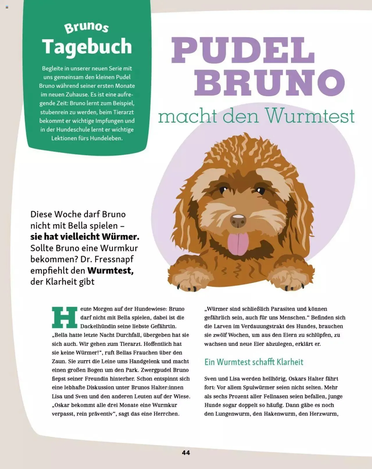 Fressnapf Magazin von 1. Mai bis 31. Dezember 2023 - Prospekt seite  44