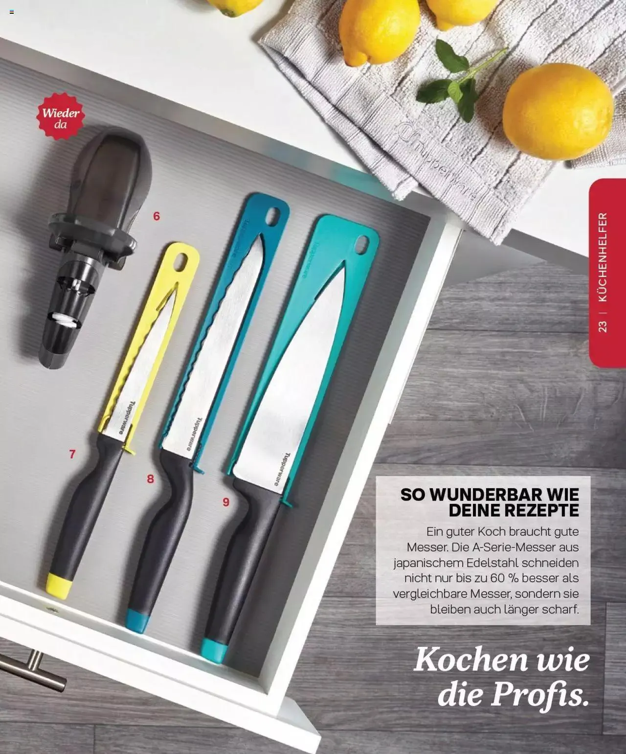 Tupperware - Herbst / Winter 2022-23 von 1. September bis 31. Dezember 2023 - Prospekt seite  23