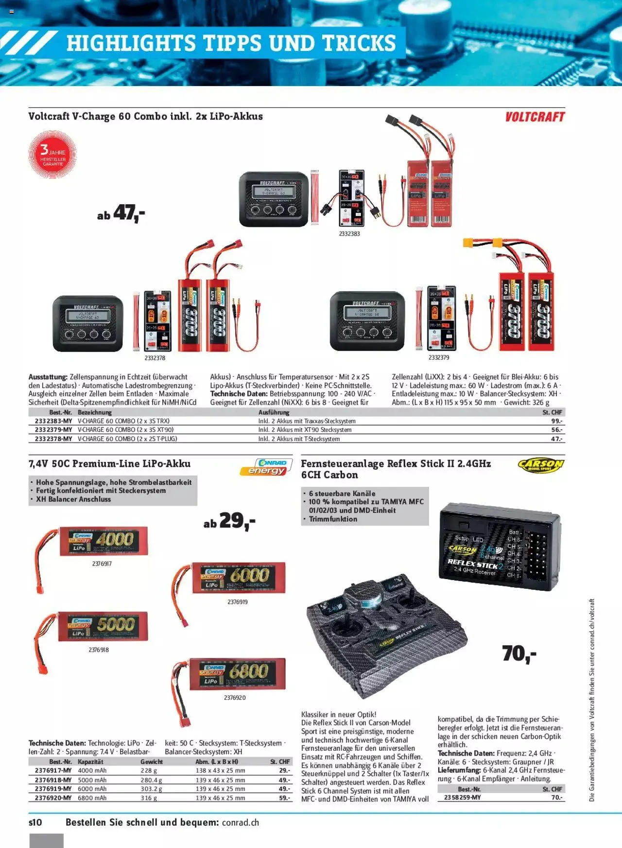 Conrad - Modellbaumagazin 03 / 2022 von 29. September bis 31. Dezember 2023 - Prospekt seite  34