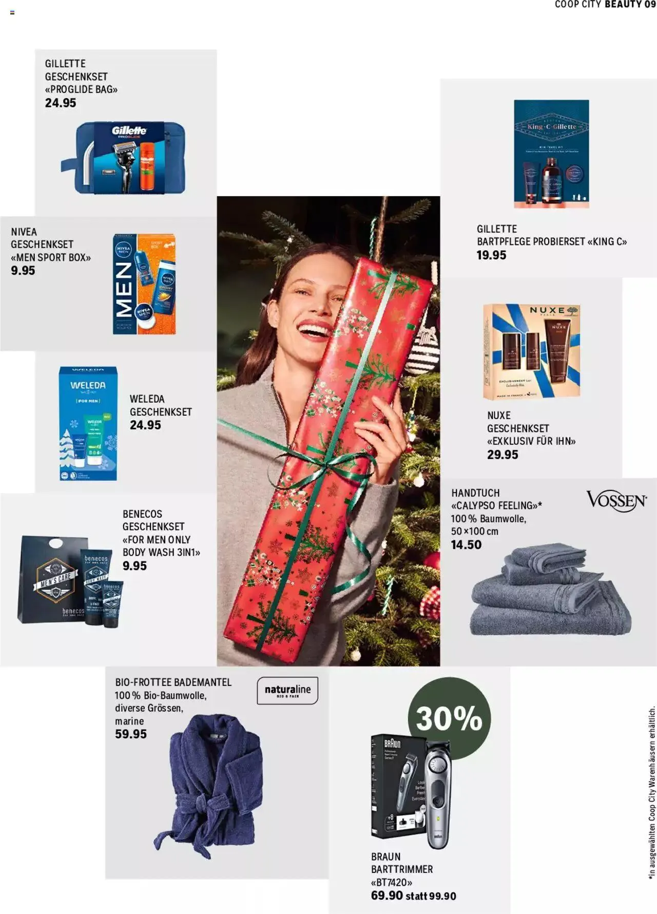 Coop City Aktionen Weihnachten von 28. November bis 17. Dezember 2023 - Prospekt seite 9